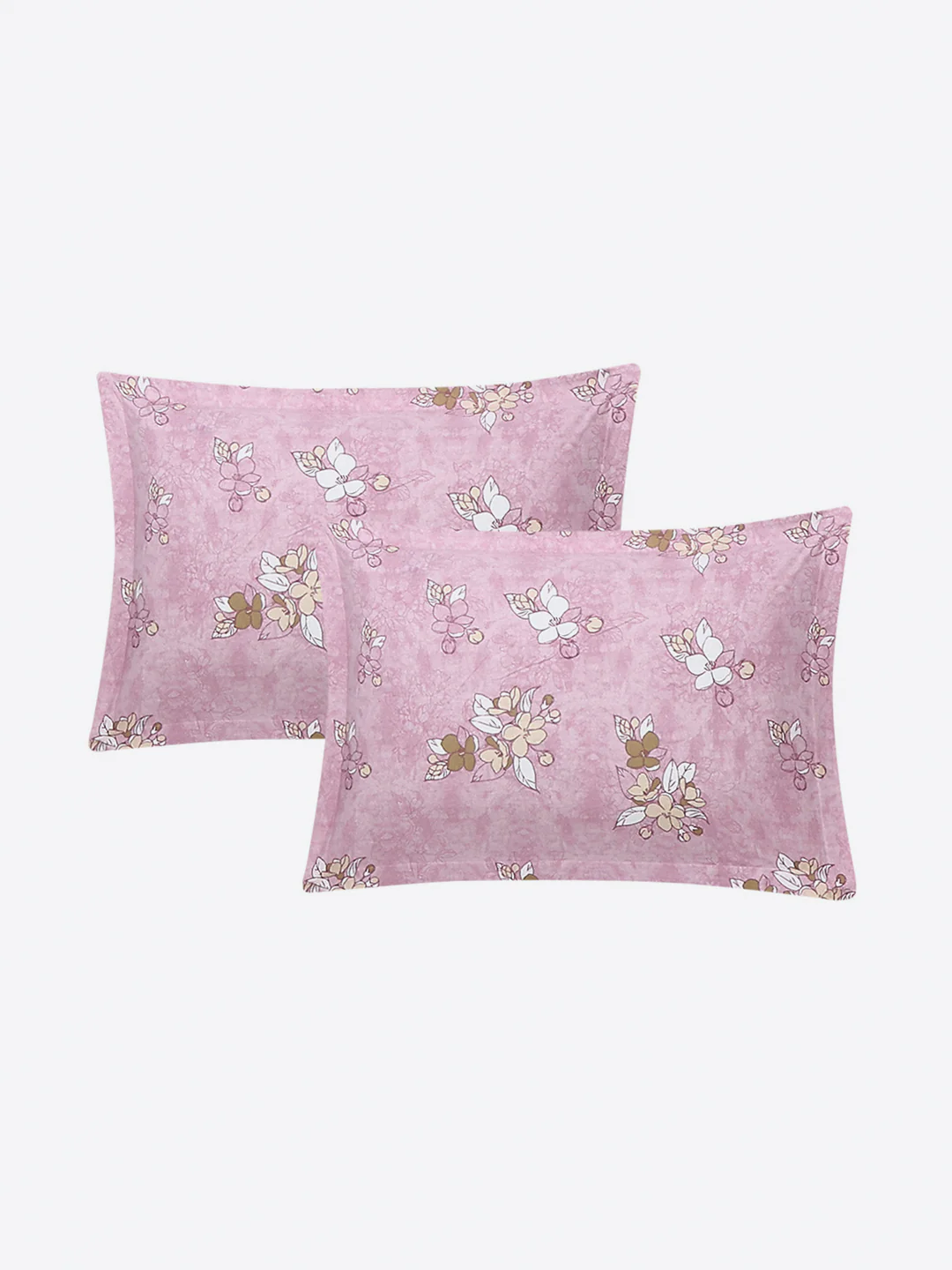 104 TC 100% Cotton Double Bed 1 Bedsheet with 2 Pillow Cover (Samriddhi) - Image 7