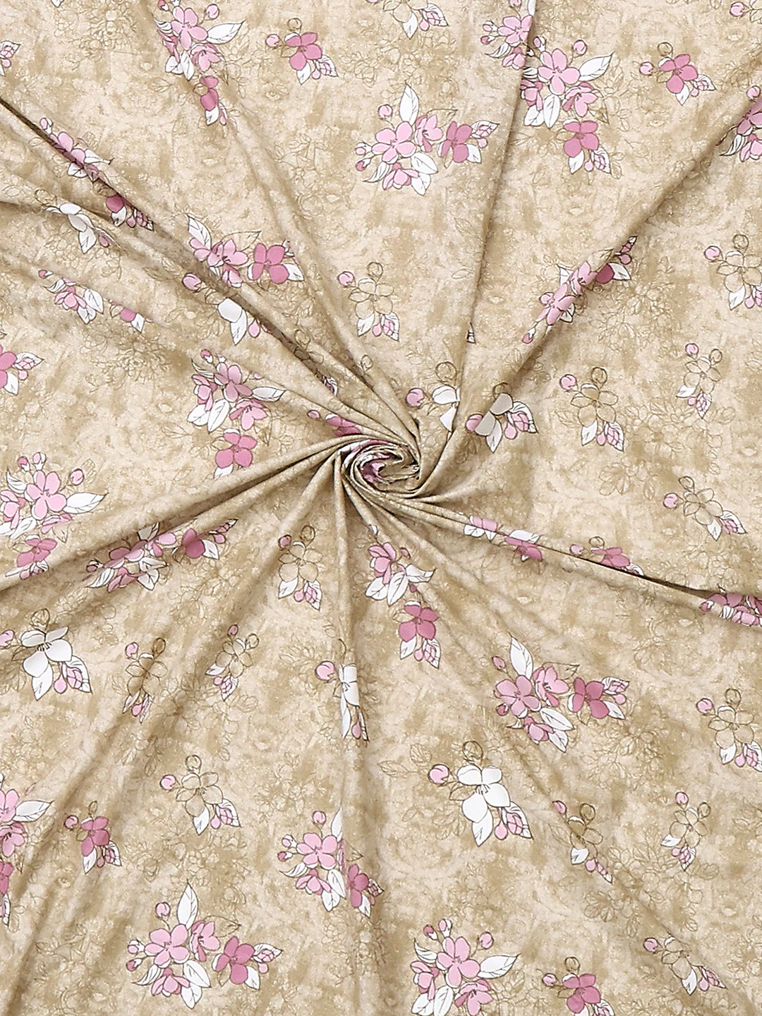 104 TC 100% Cotton Double Bed 1 Bedsheet with 2 Pillow Cover (Samriddhi) - Image 8