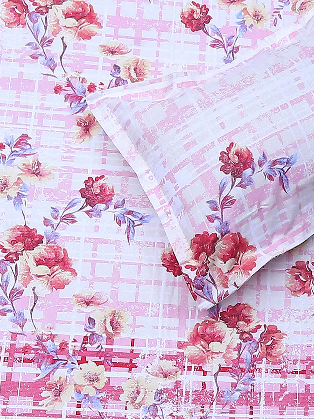 104 TC Cotton Double Bedsheet with 2 Pillow Covers - Updated - Updated - Updated - Image 5