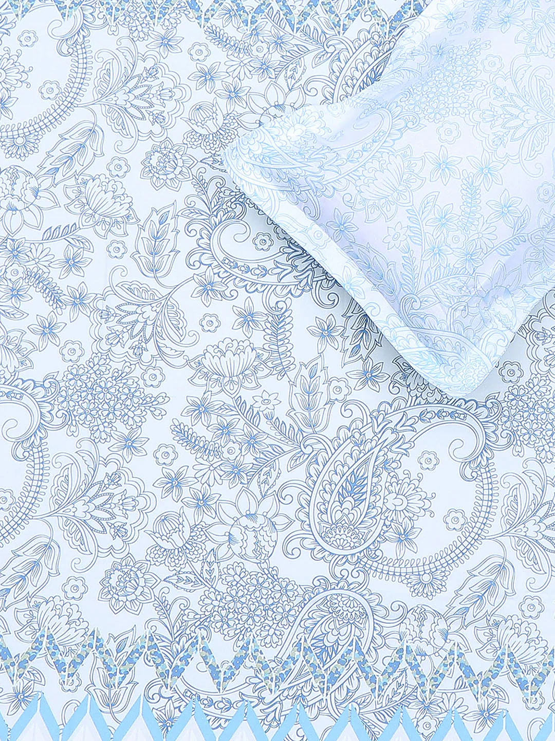 104 TC Cotton Double Bedsheet with 2 Pillow Covers - Updated - Updated - Updated - Image 5