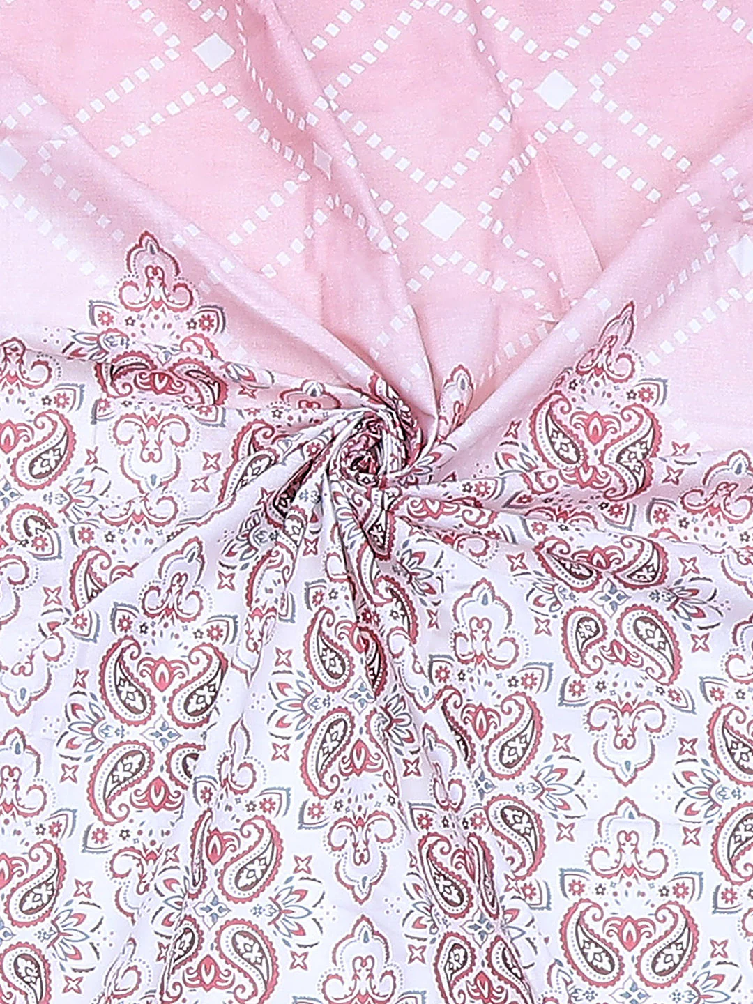 104 TC Cotton Double Bedsheet with 2 Pillow Covers - Updated - Updated - Image 8