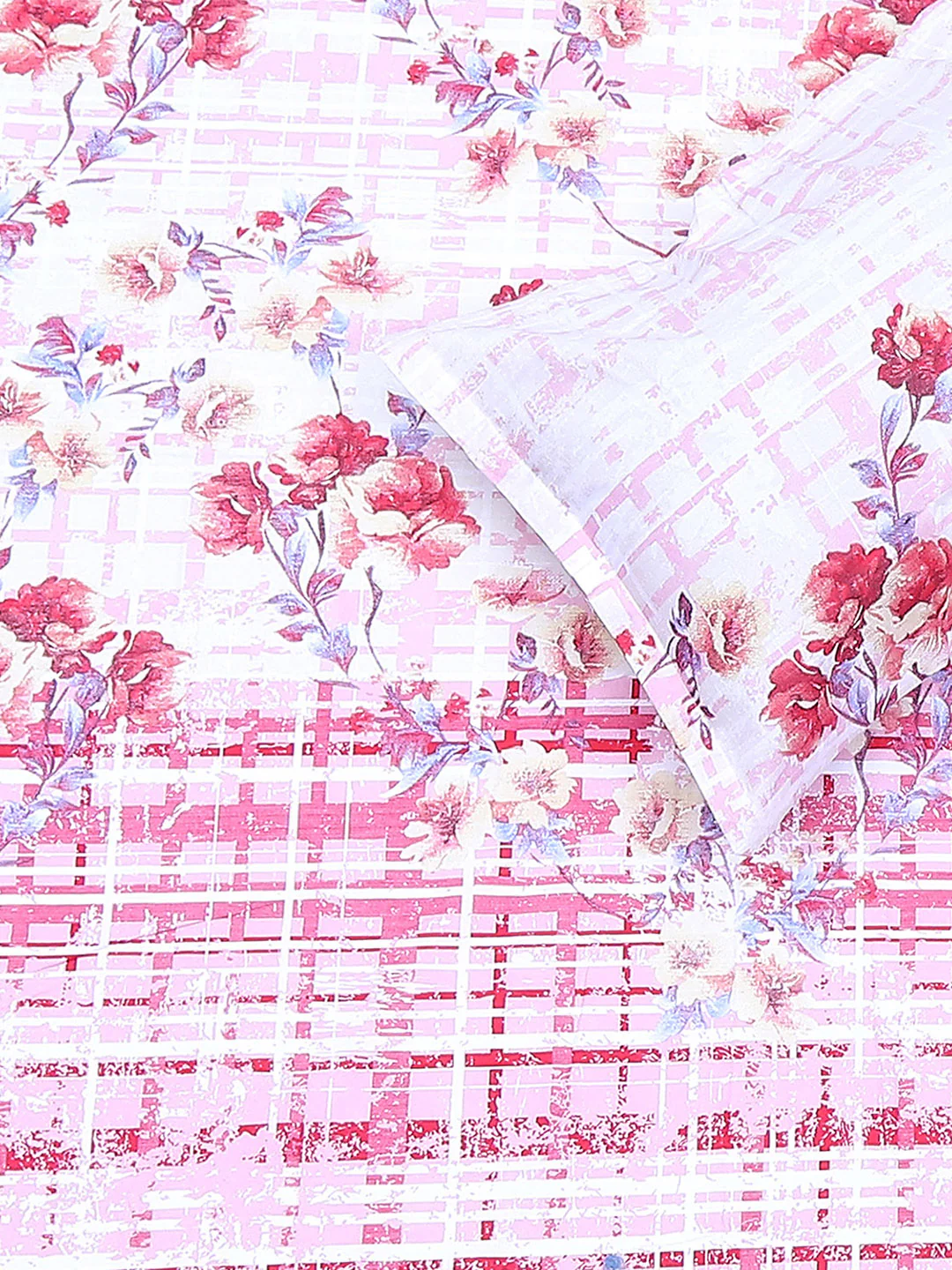 104 TC Cotton Double Bedsheet with 2 Pillow Covers - Updated - Updated - Updated - Image 5