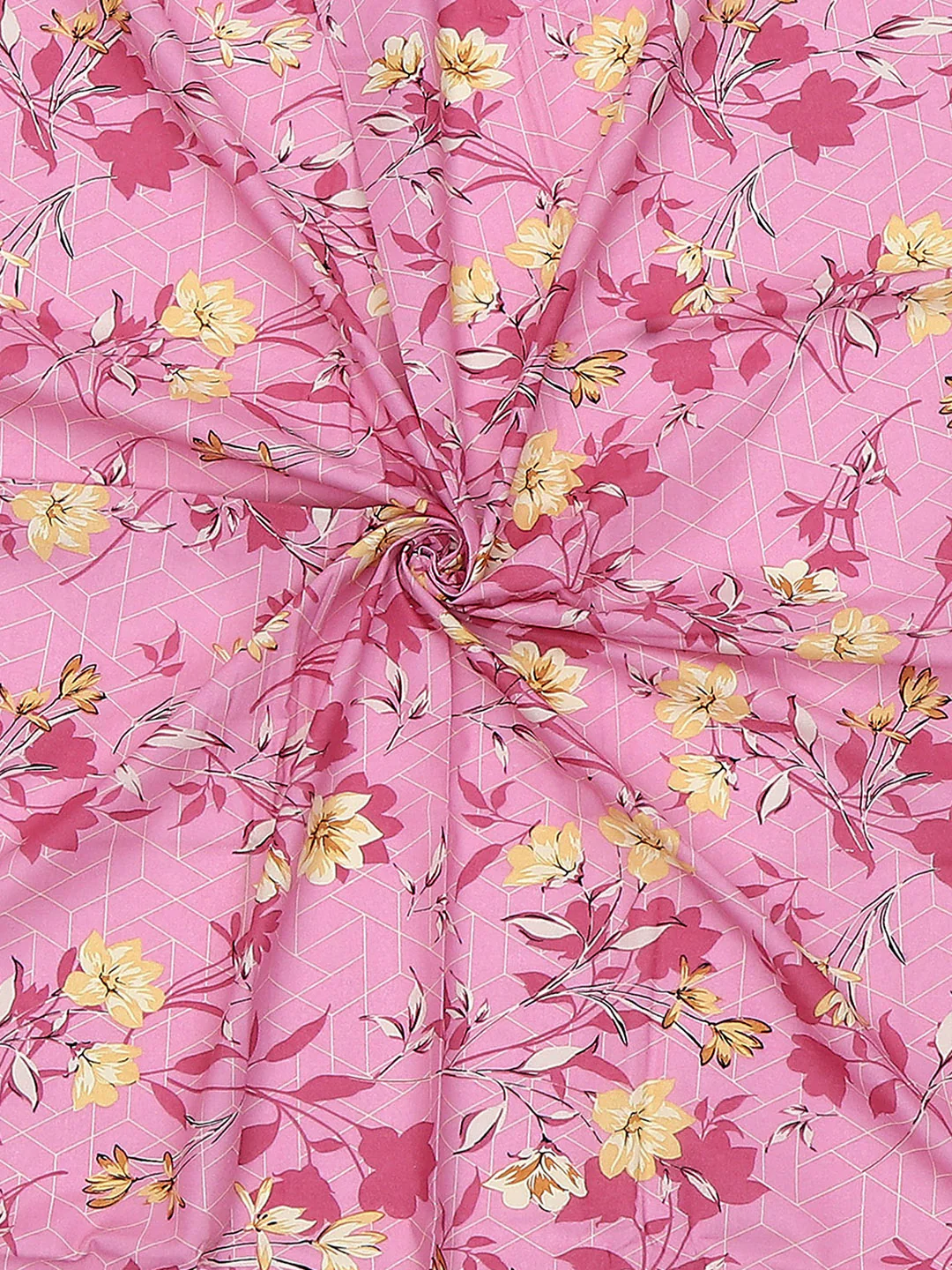 104 TC Cotton Single Bedsheet with 1 Pillow Cover (Elegance) - Image 8