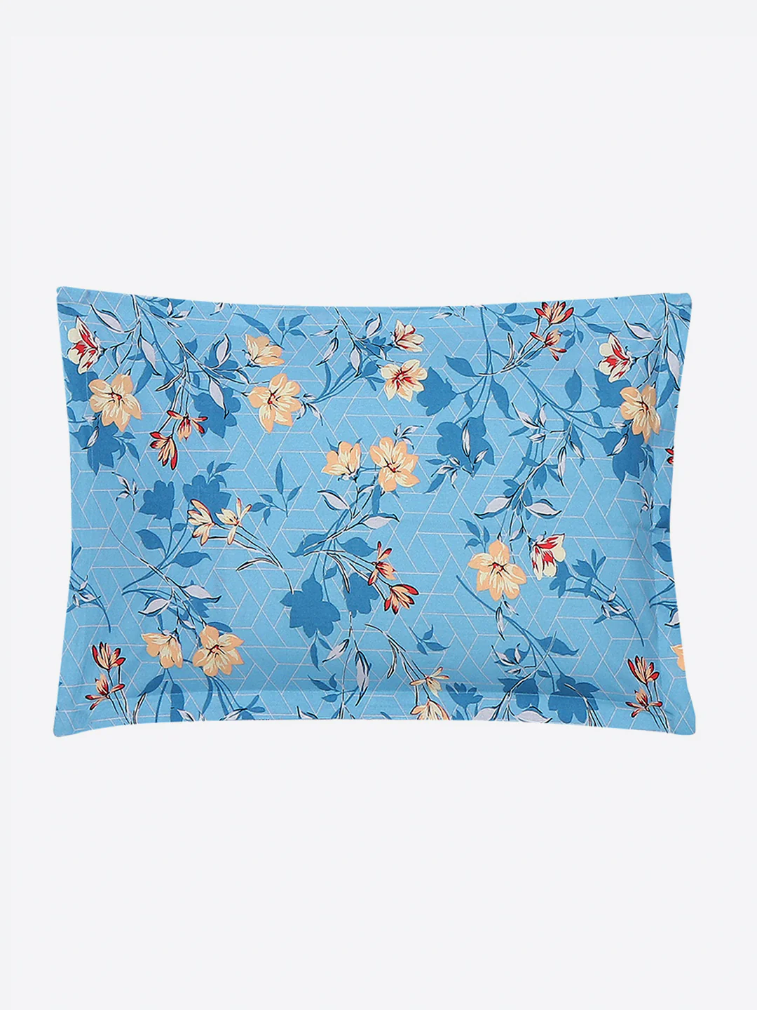 104 TC Cotton Single Bedsheet with 1 Pillow Cover (Elegance) - Image 7