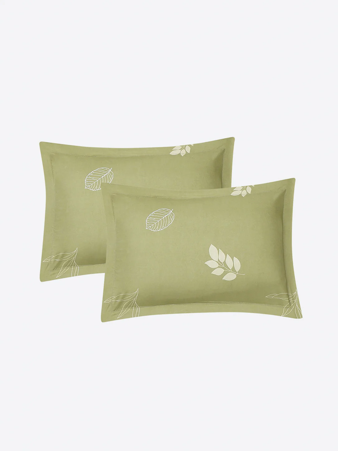 110 GSM Polyester Double Bed 1 Bedsheet with 2 Pillow Cover (Aromatica) - Image 7