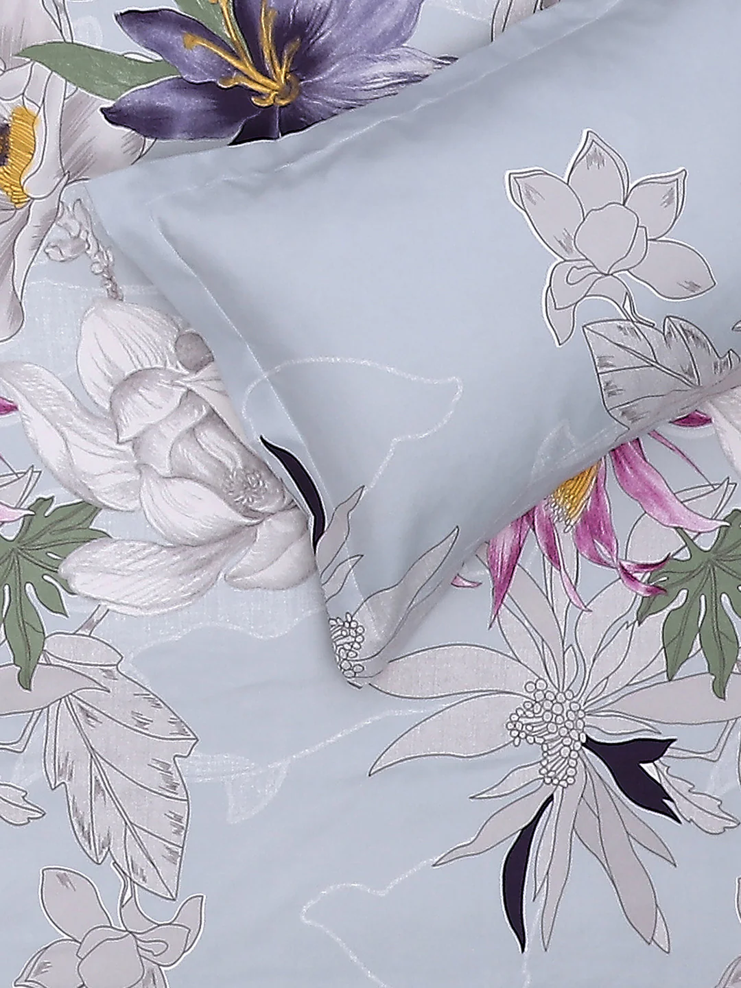 110 GSM Polyester Double Bed Bedsheet with 2 Pillow Covers - Updated - Updated - Updated - Image 6