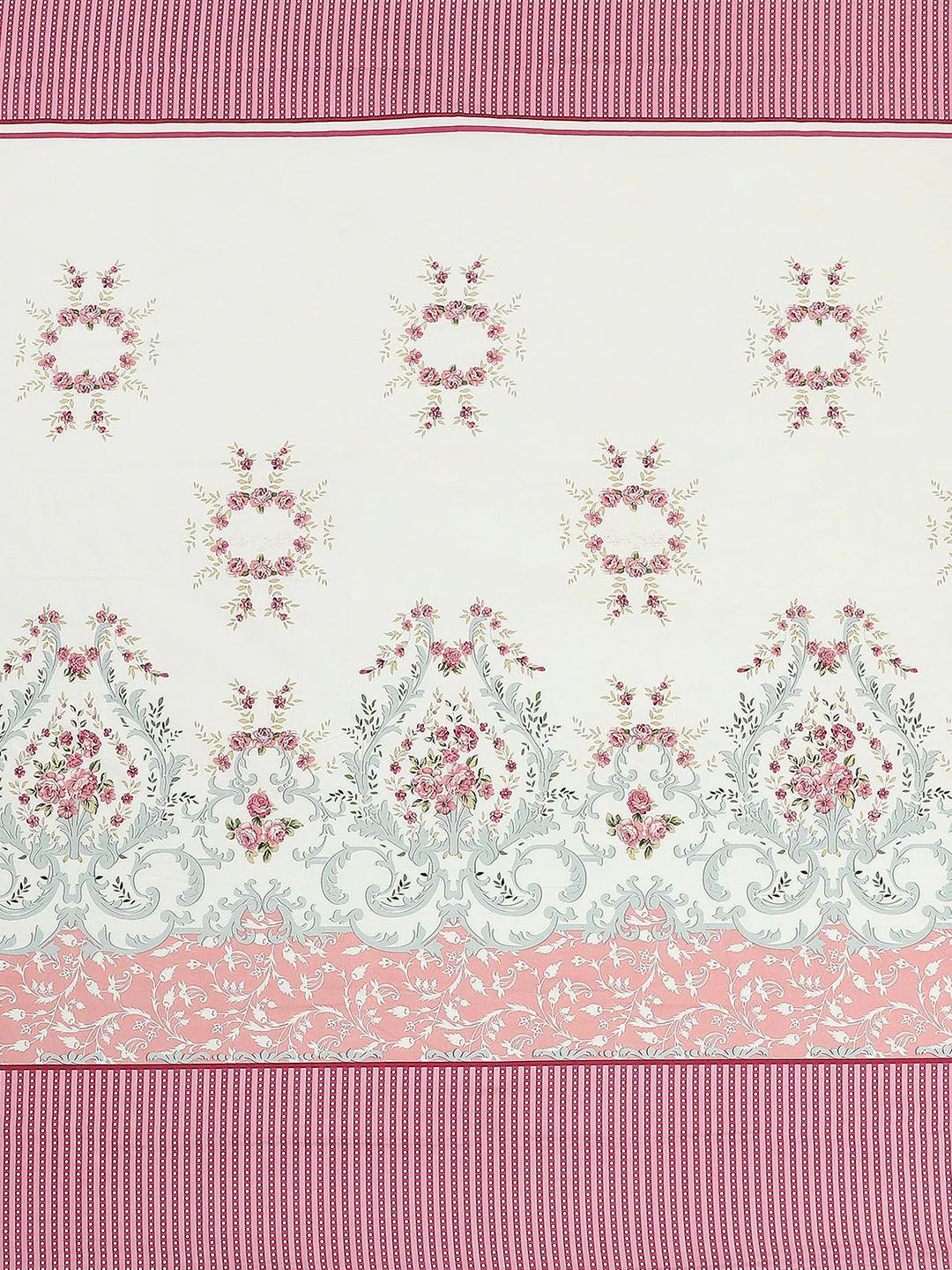 110 GSM Polyester Double Bed 1 Bedsheet with 2 Pillow Covers (Aromatic) - Updated - Updated - Image 6