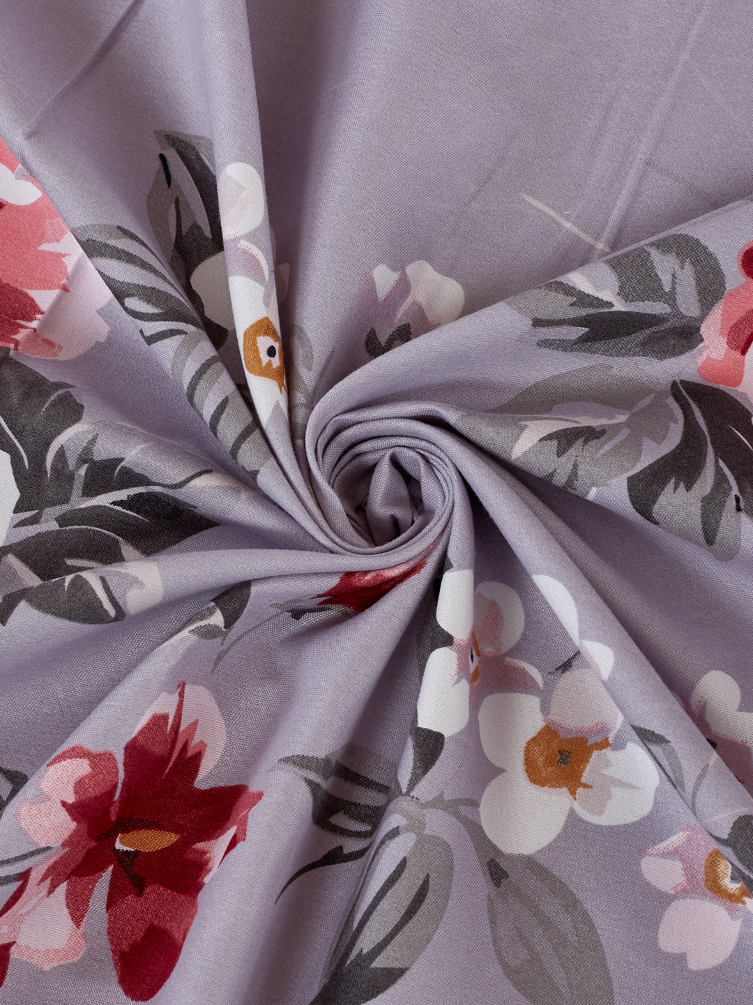 110 GSM Polyester Double Bed Bedsheet with 2 Pillow Covers Aromatica Collection - Image 4
