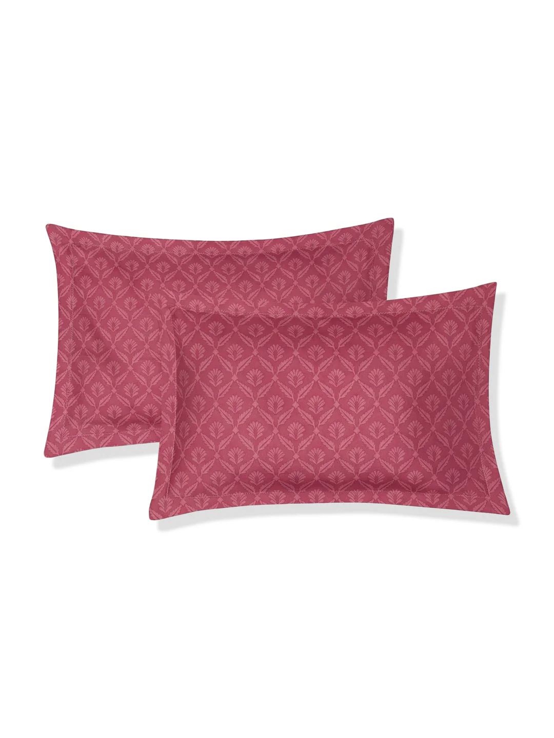 110 GSM Polyester Double Bed Bedsheet with 2 Pillow Covers Aromatica Collection - Image 8