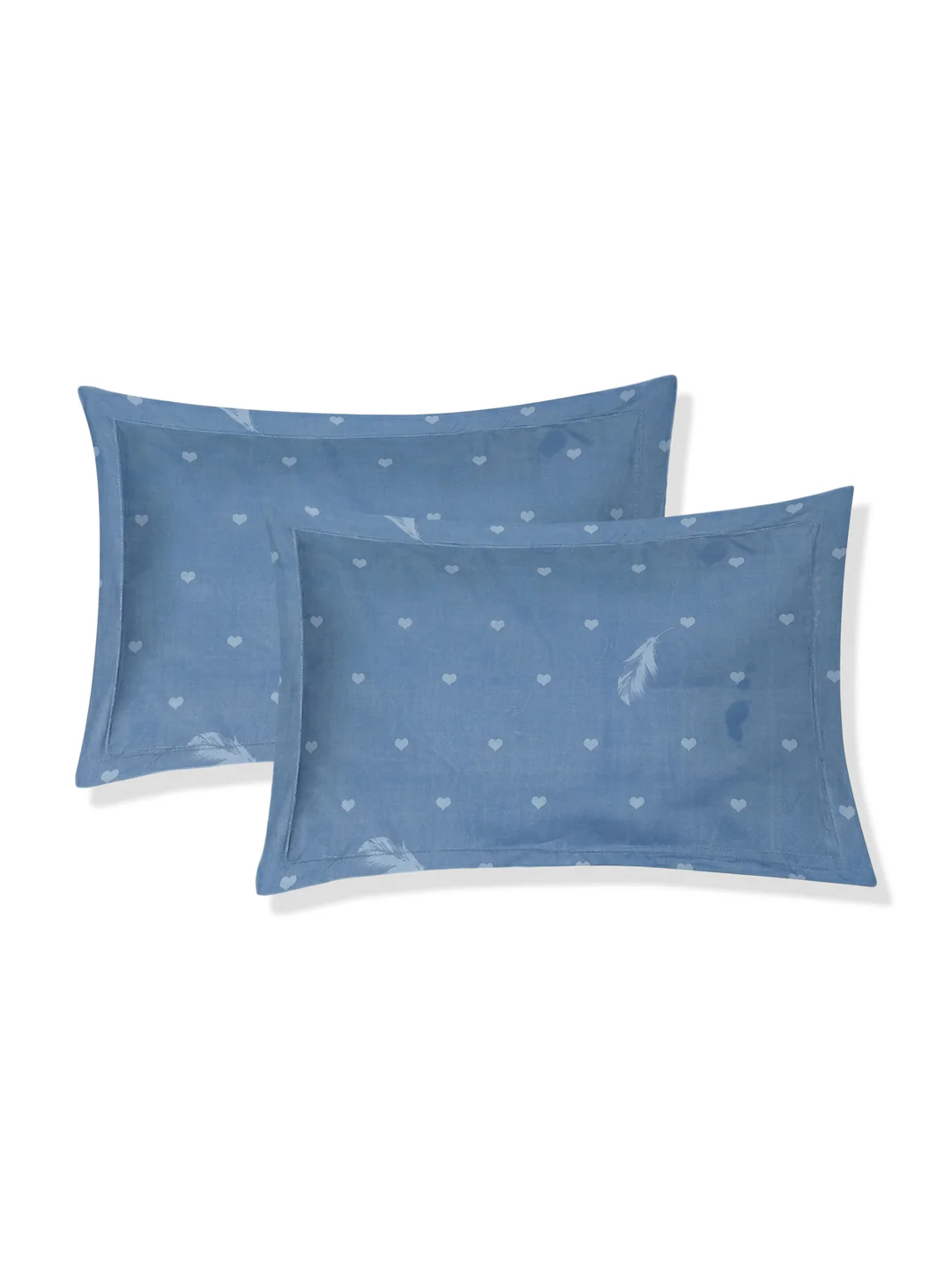 110 GSM Polyester Double Bed Bedsheet with 2 Pillow Covers Aromatica Collection - Image 8