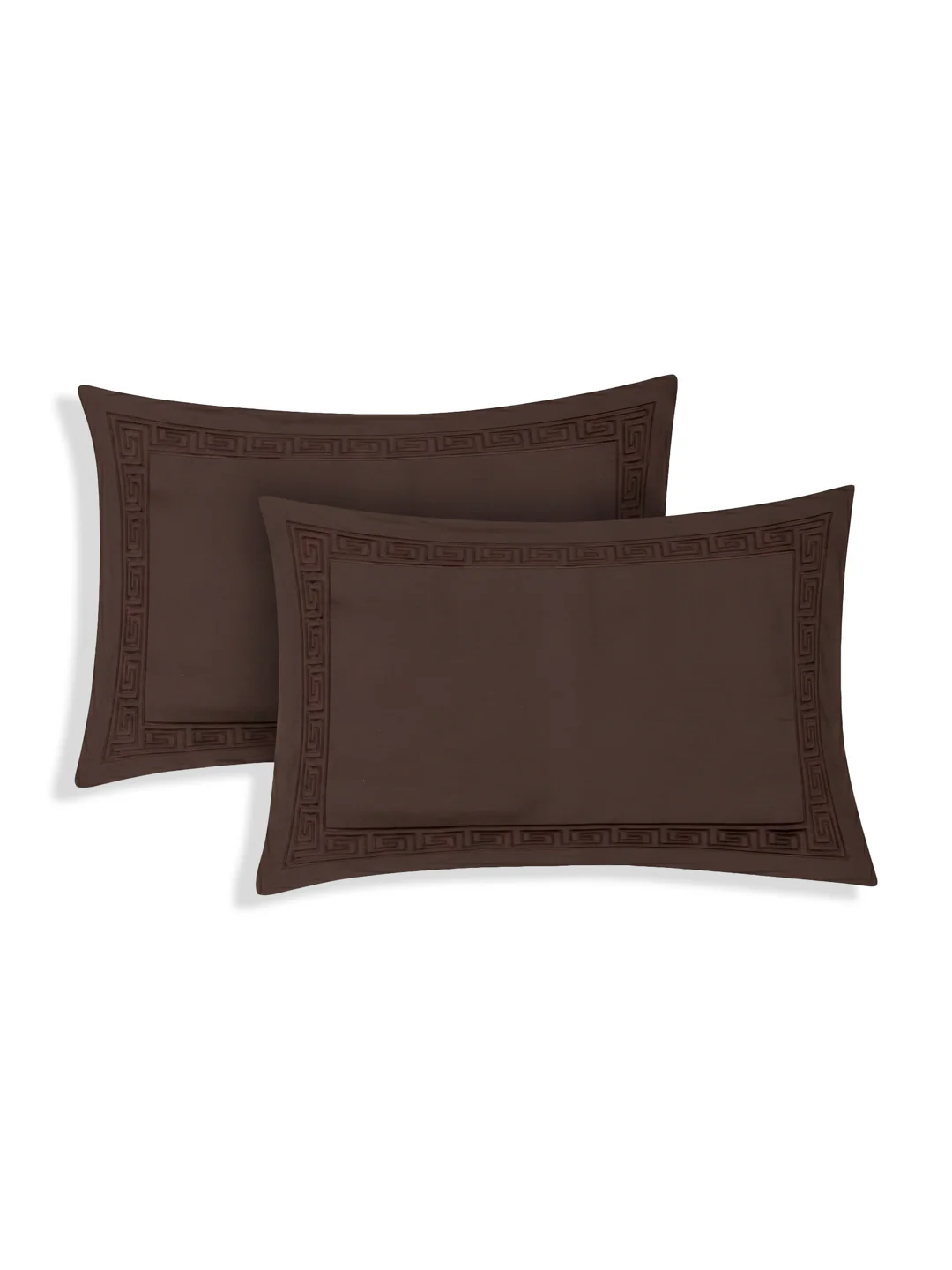 Premium 110 GSM Polyester King Size Bedsheet with 2 Pillow Covers Elite Embroidery Collection - Image 6