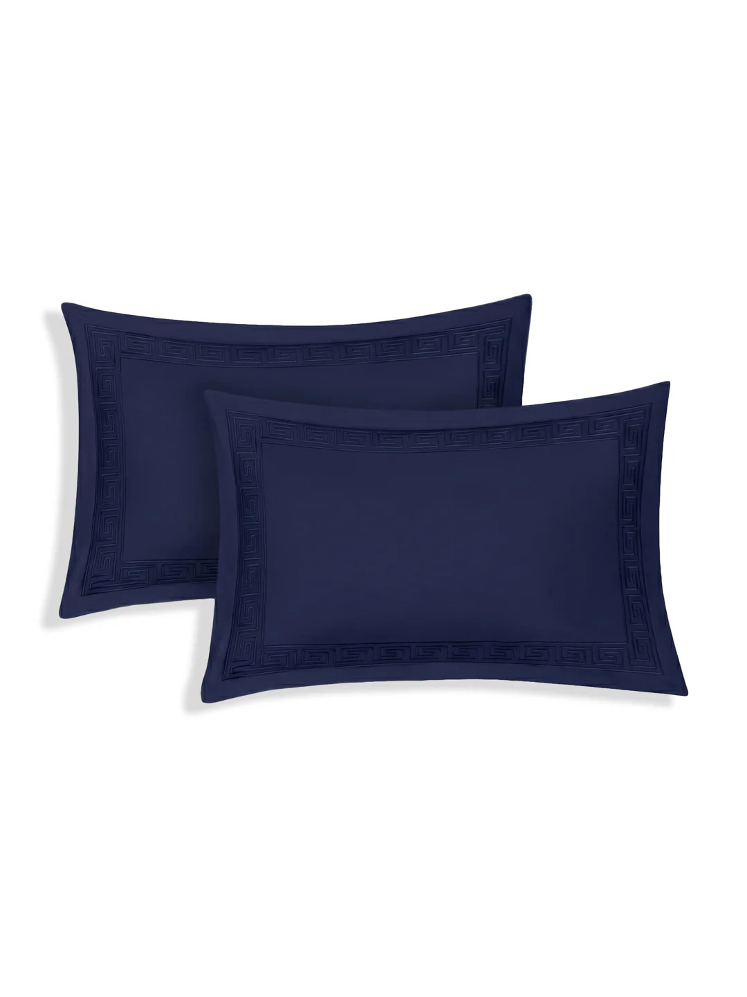Premium 110 GSM Polyester King Size Bedsheet with 2 Pillow Covers Elite Embroidery Collection - Image 6