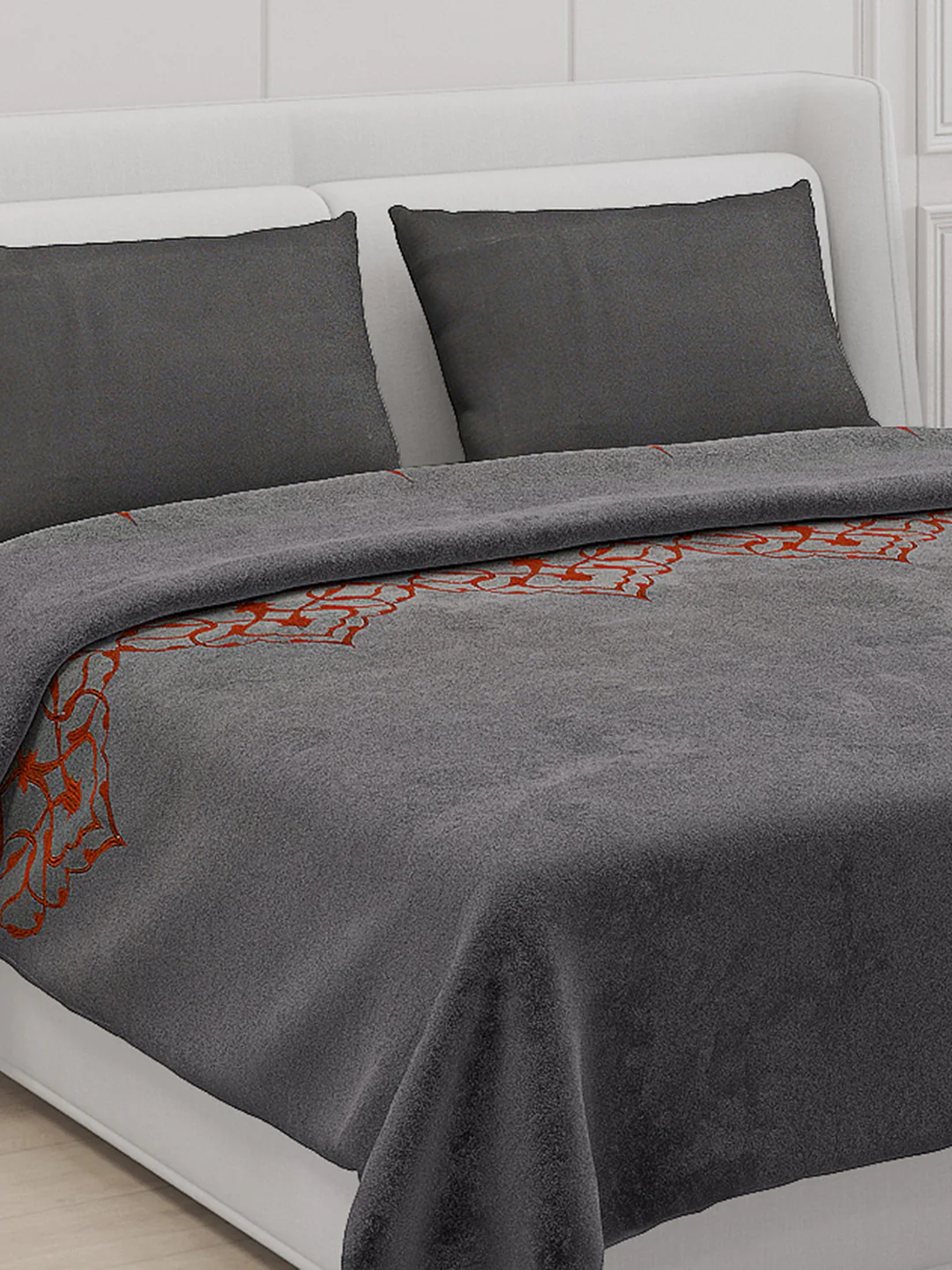 115 GSM Polyester Double Bed Bedsheet with 2 Pillow Covers - Updated - Updated - Updated - Image 5