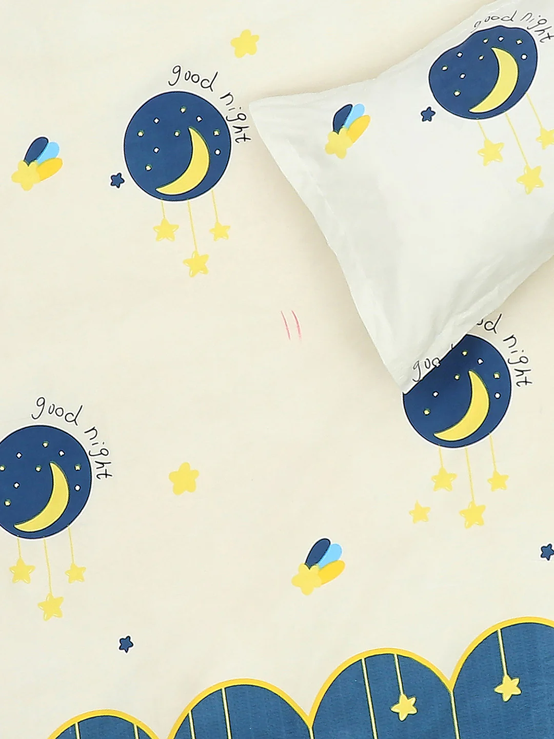 120 GSM  Polyester Double Bed Bedsheet with 2 Pillow Covers - Updated - Updated - Updated - Image 6