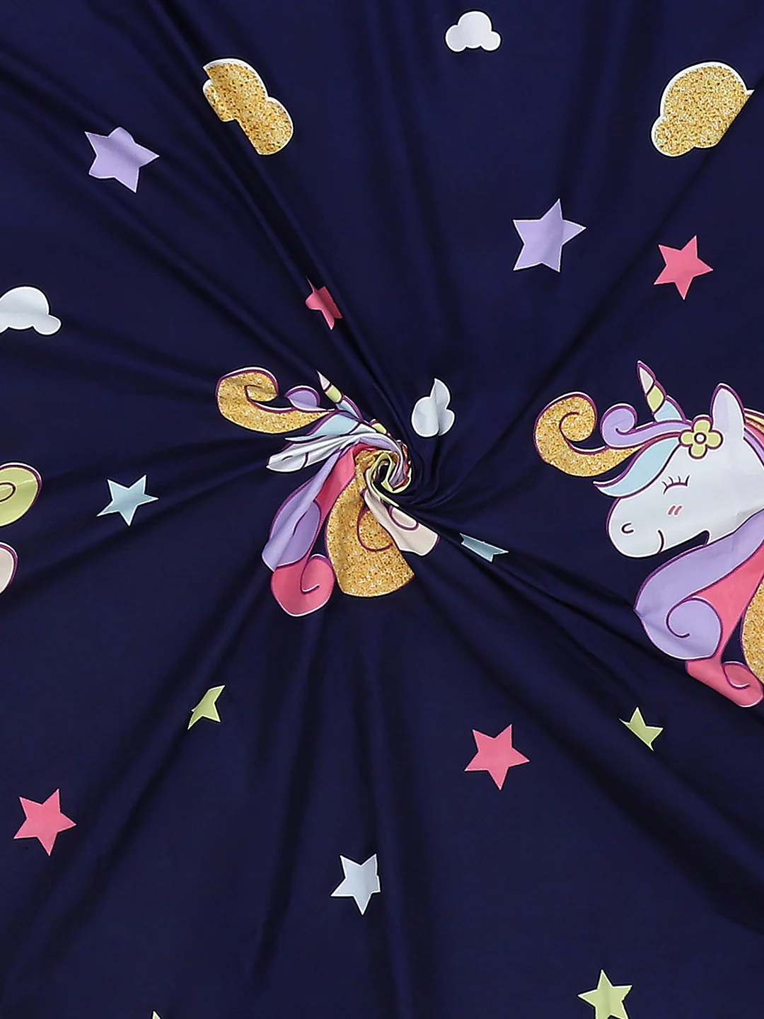 120 GSM  Polyester Double Bed Bedsheet with 2 Pillow Covers - Updated - Updated - Image 9