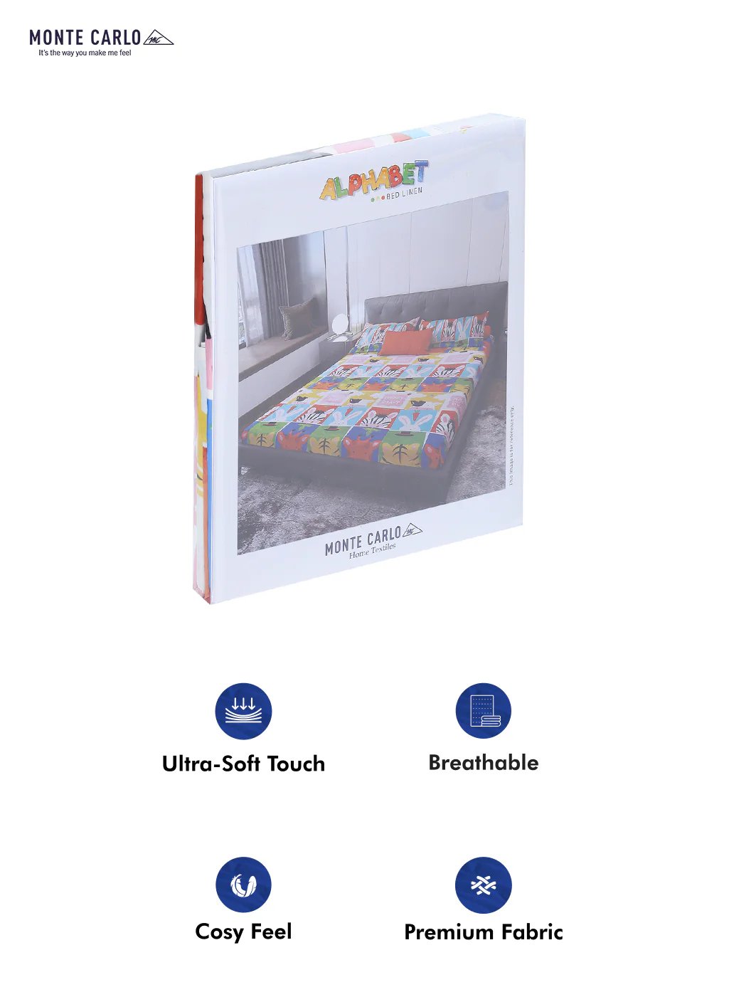 120 GSM  Polyester Double Bed Bedsheet with 2 Pillow Covers - Updated - Updated - Image 10