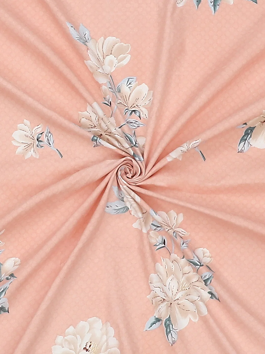 120 GSM  Polyester Double Bed Bedsheet with 2 Pillow Covers - Updated - Updated - Image 9