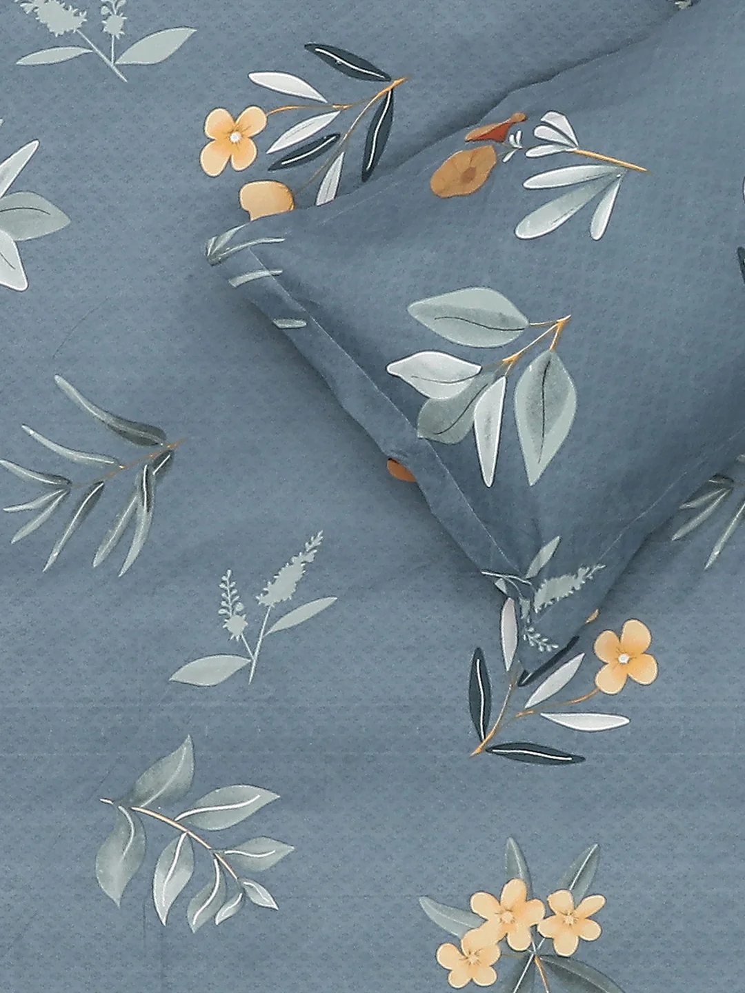 120 GSM  Polyester Double Bed Bedsheet with 2 Pillow Covers - Updated - Updated - Image 6
