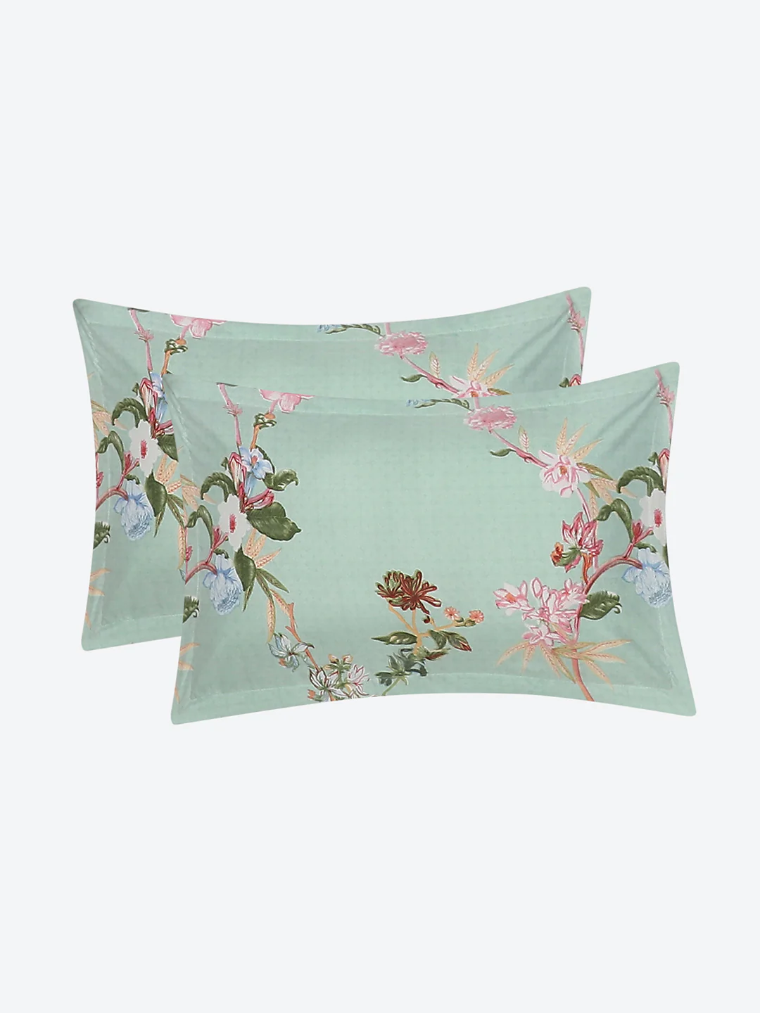 120 GSM  Polyester Double Bed Bedsheet with 2 Pillow Covers - Updated - Updated - Image 7