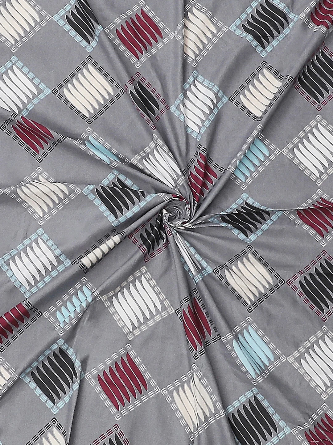120 GSM  Polyester Double Bed Bedsheet with 2 Pillow Covers - Updated - Updated - Image 9
