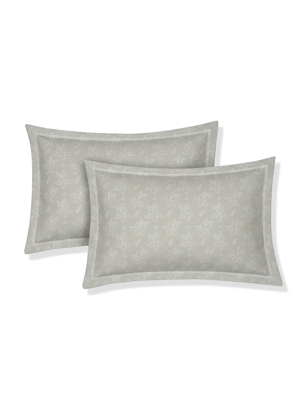 120 GSM Polyester Double Bed Bedsheet with 2 Pillow Covers Clara Collection - Image 6