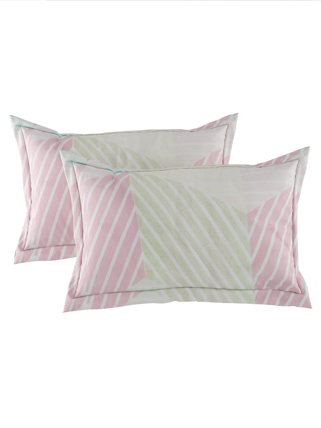 120 GSM Polyester Queen Bed 1 Bedsheet with 2 Pillow Covers (Dazzle) - Image 5
