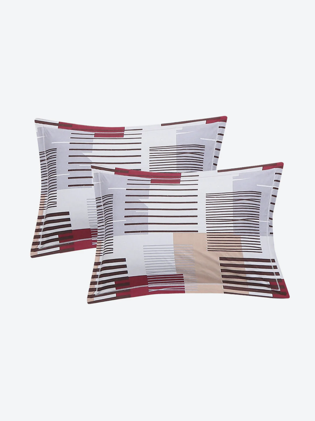 120 GSM Polyester Queen Size 1 Bedsheet with 2 Pillow Covers (Occasion) - Image 7
