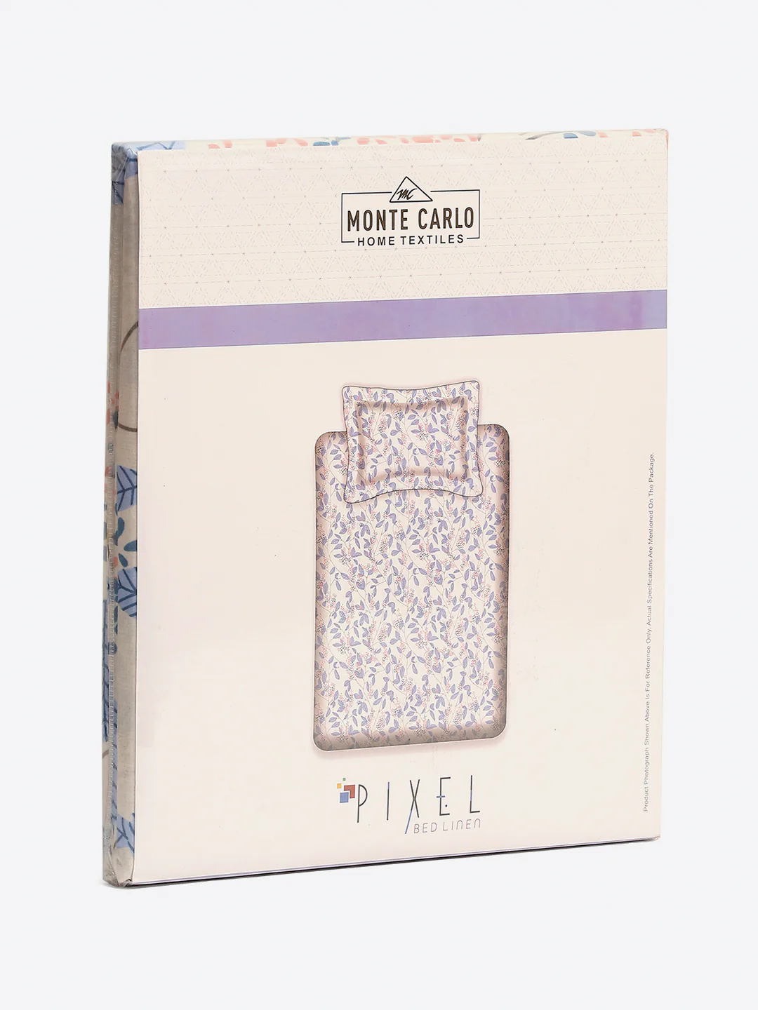120 GSM Polyester Single Bedsheet with 1 Pillow Cover (Pixel) - Image 9