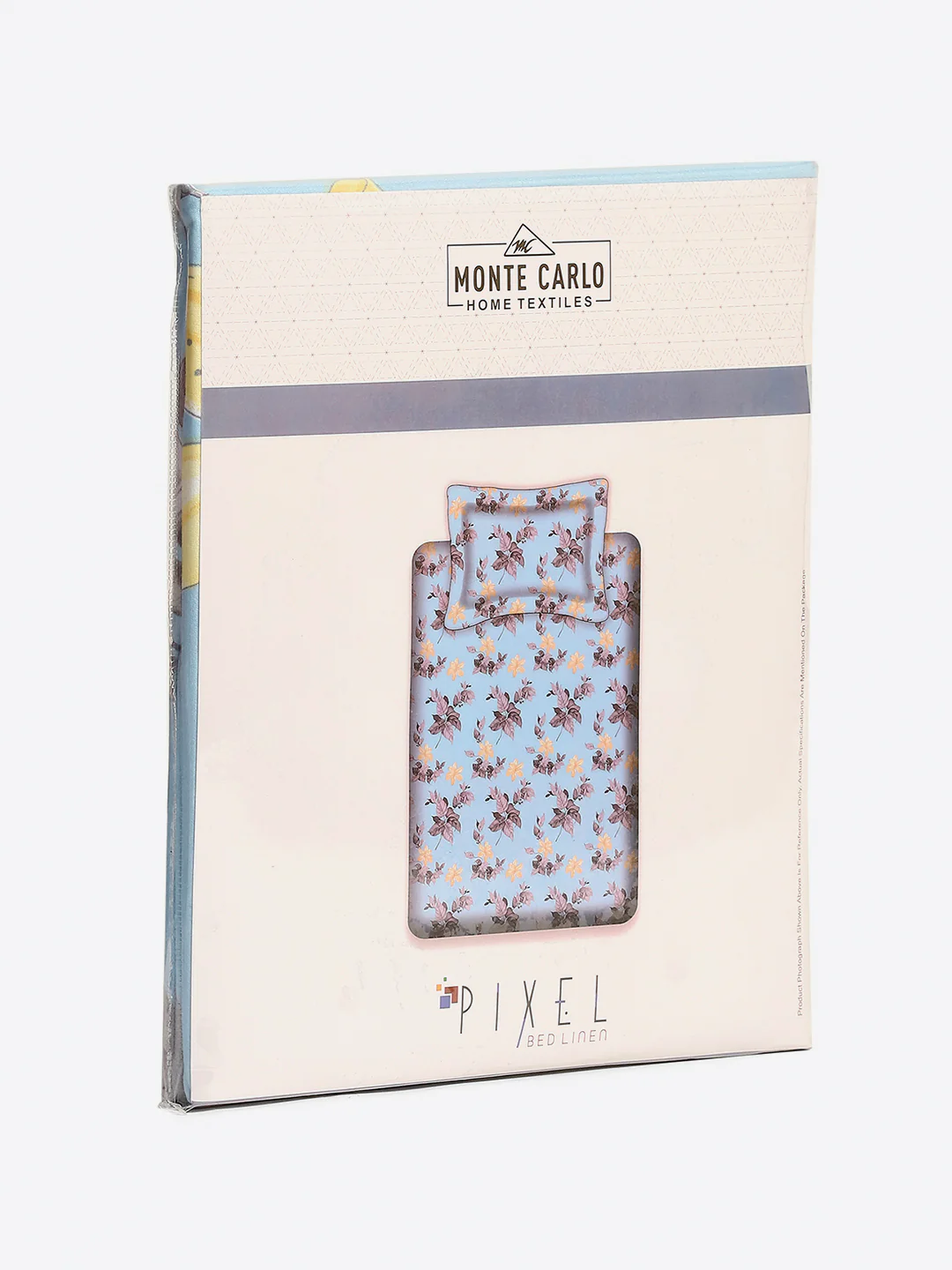 120 GSM Polyester Single Bedsheet with 1 Pillow Cover (Pixel) - Image 9