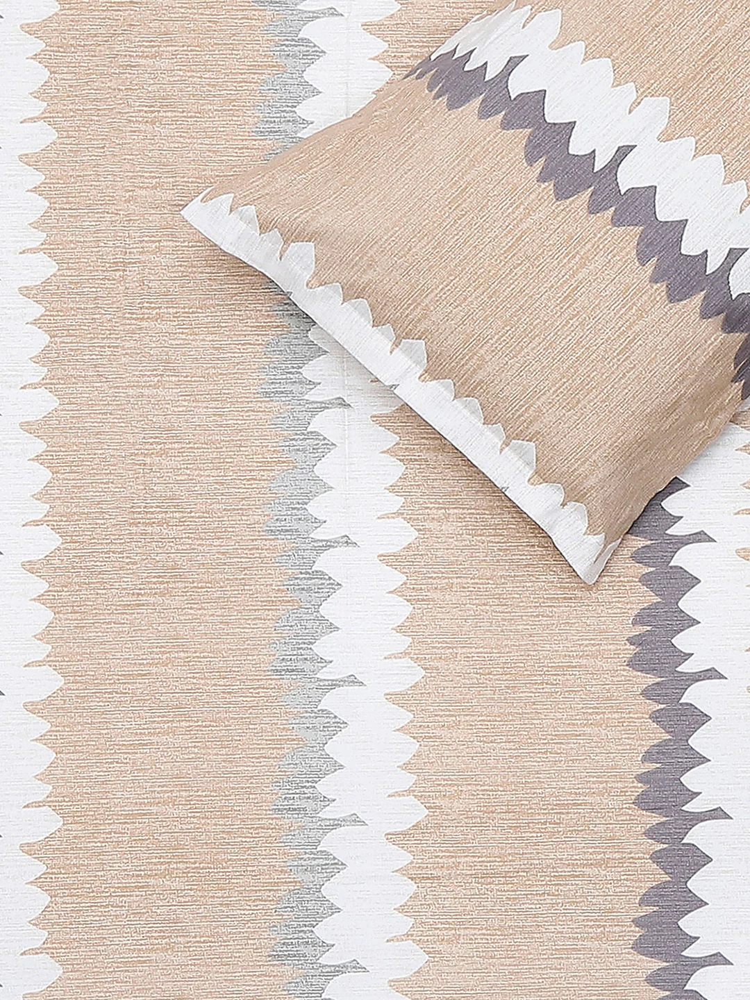 120 GSM Polyester Single Bedsheet with 1 Pillow Cover (Pixel) - Image 5