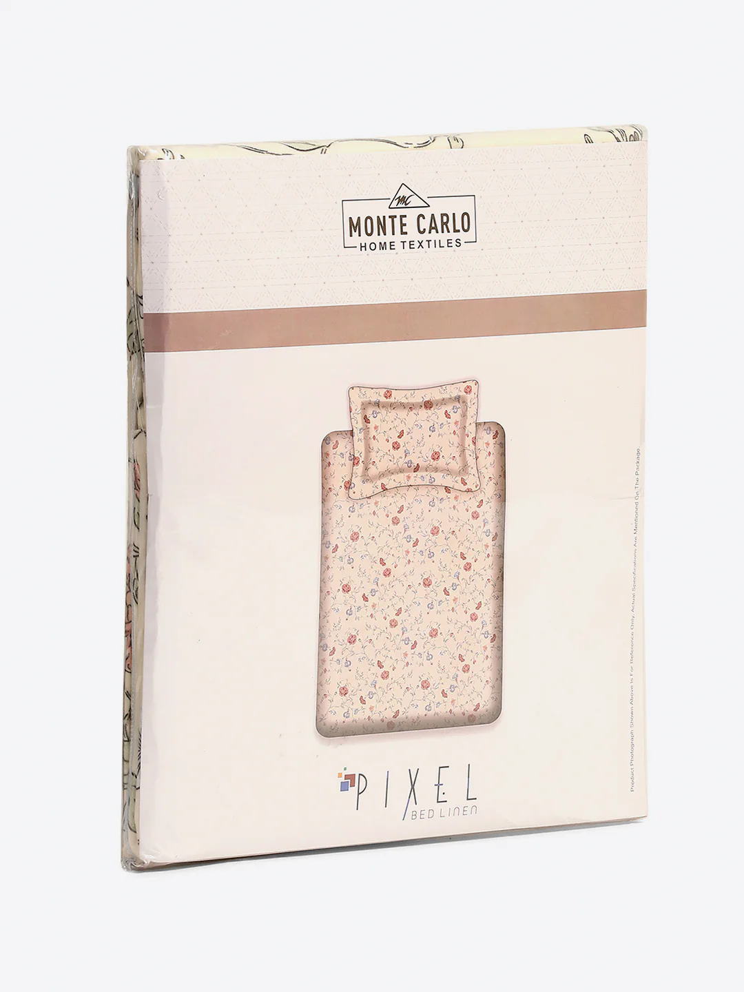 120 GSM Polyester Single Bedsheet with 1 Pillow Cover (Pixel) - Image 9