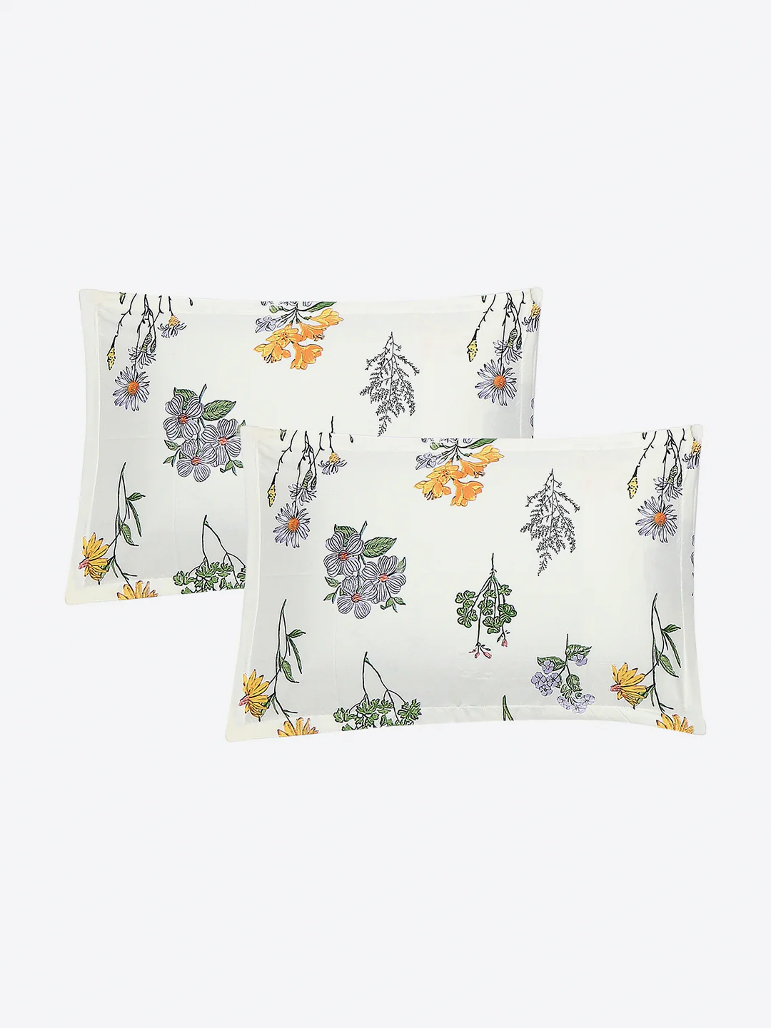 120 GSM Polyester Single Bedsheet with 1 Pillow Cover (Pixel) - Image 7