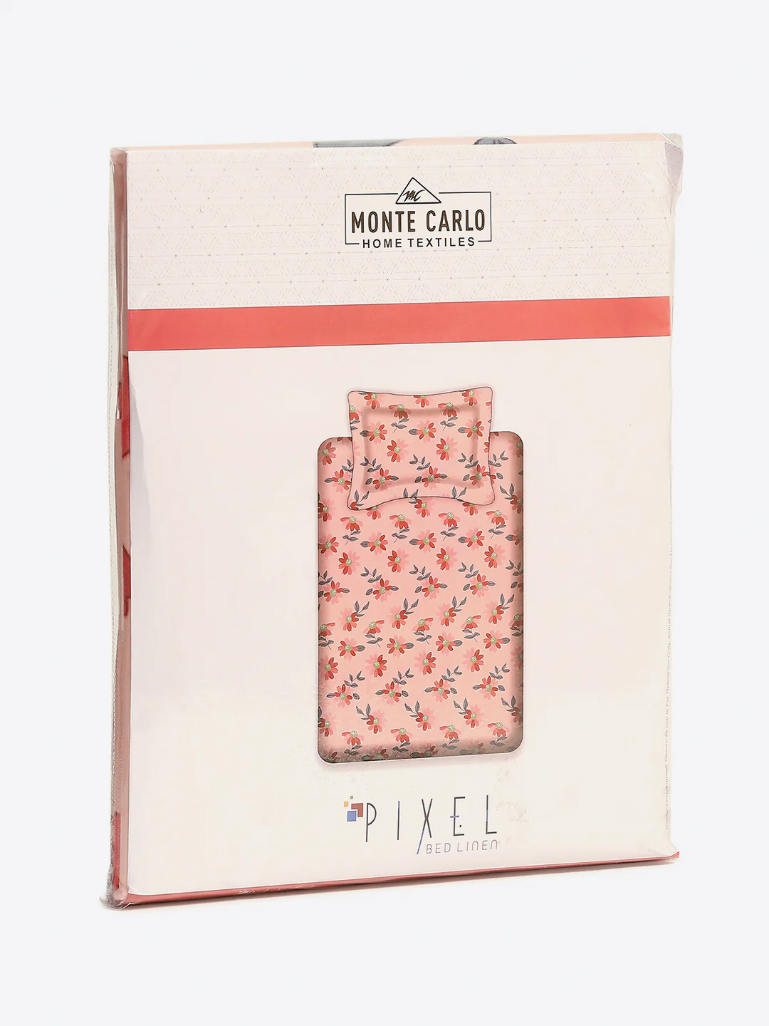 120 GSM Polyester Single Bedsheet with 1 Pillow Cover (Pixel) - Image 9
