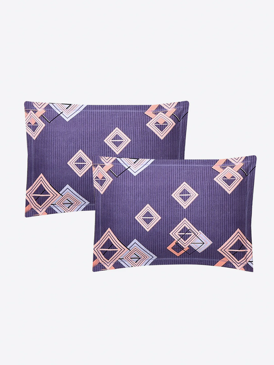 130 GSM Polyester Double Bed 1 Bedsheet with 2 Pillow Covers (Fashnik) - Image 7