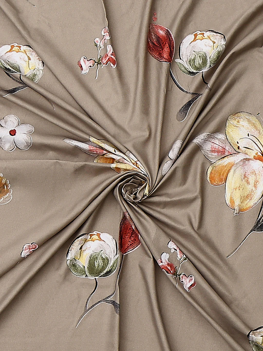 130 GSM Polyester Double Bed 1 Bedsheet with 2 Pillow Covers (Immortal) - Image 8
