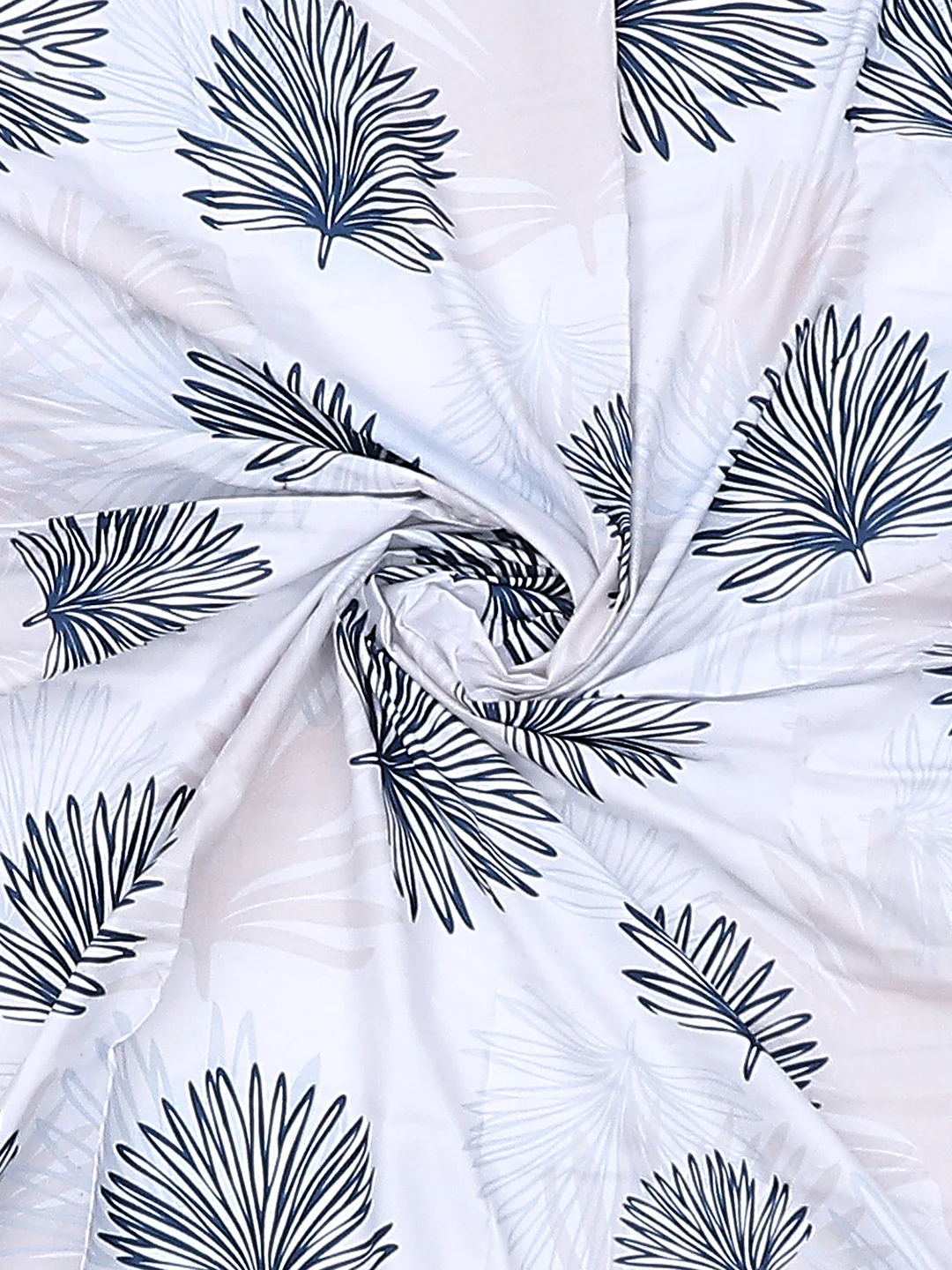 130 GSM Polyester Double Bed Bedsheet with 2 Pillow Covers - Image 9