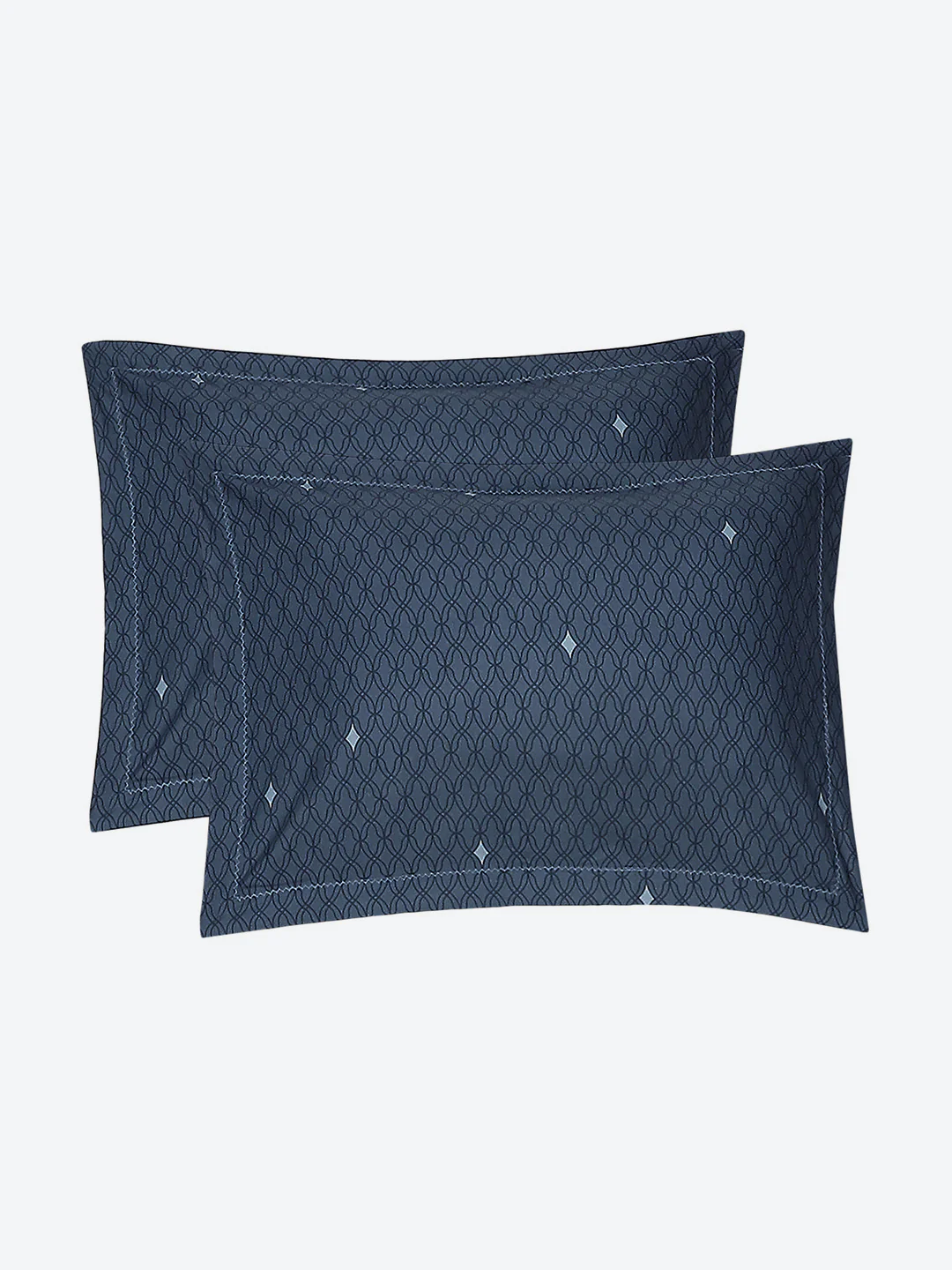 130 GSM Polyester Double Bed Bedsheet with 2 Pillow Covers - Image 8
