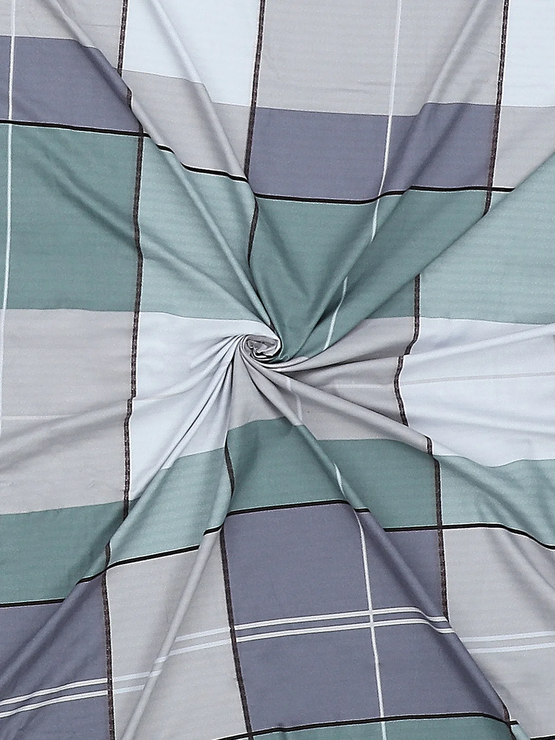 130 GSM Polyester Double Bed Bedsheet with 2 Pillow Covers - Image 9