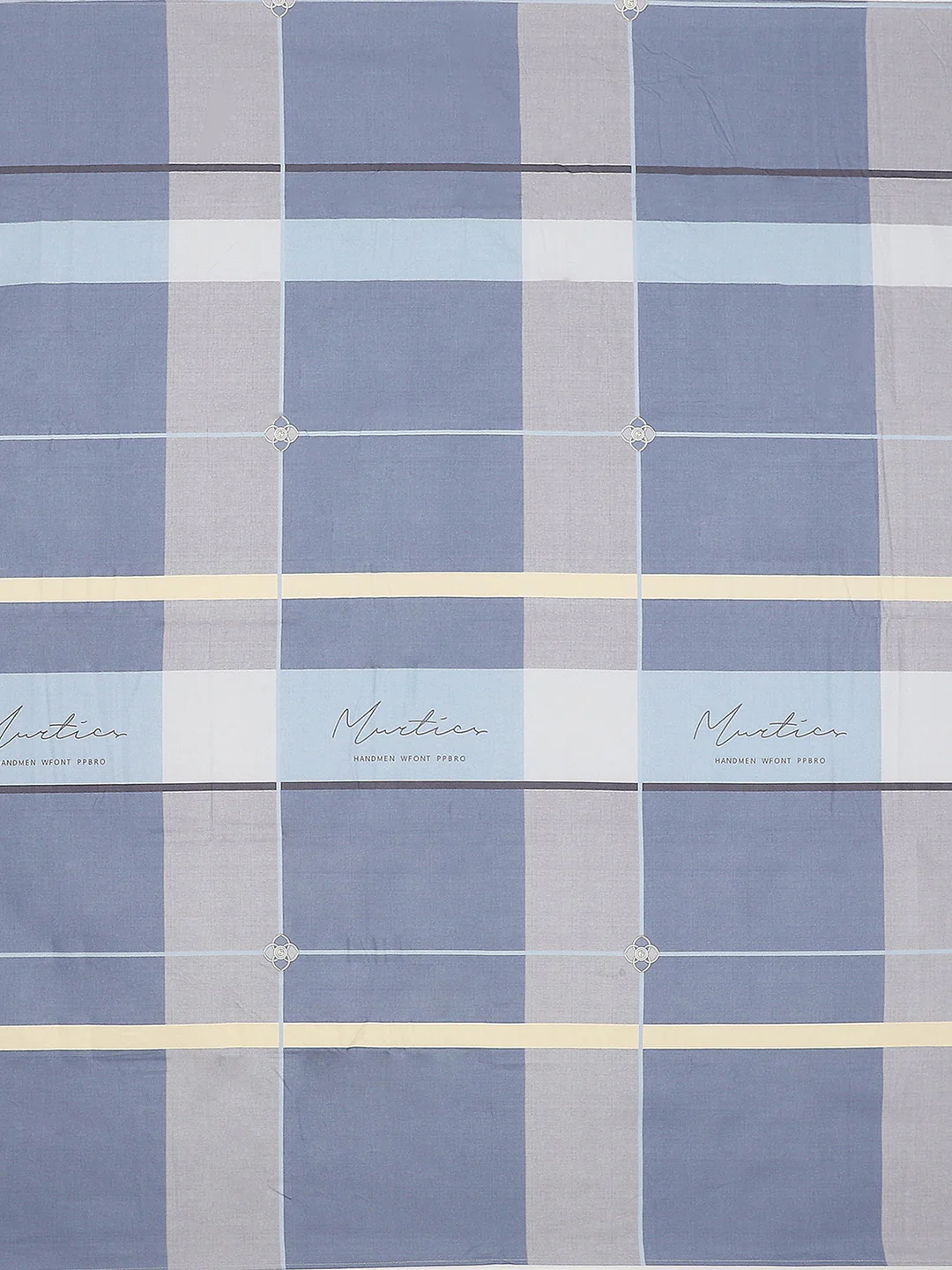 130 GSM Polyester Double Bed Bedsheet with 2 Pillow Covers - Image 7