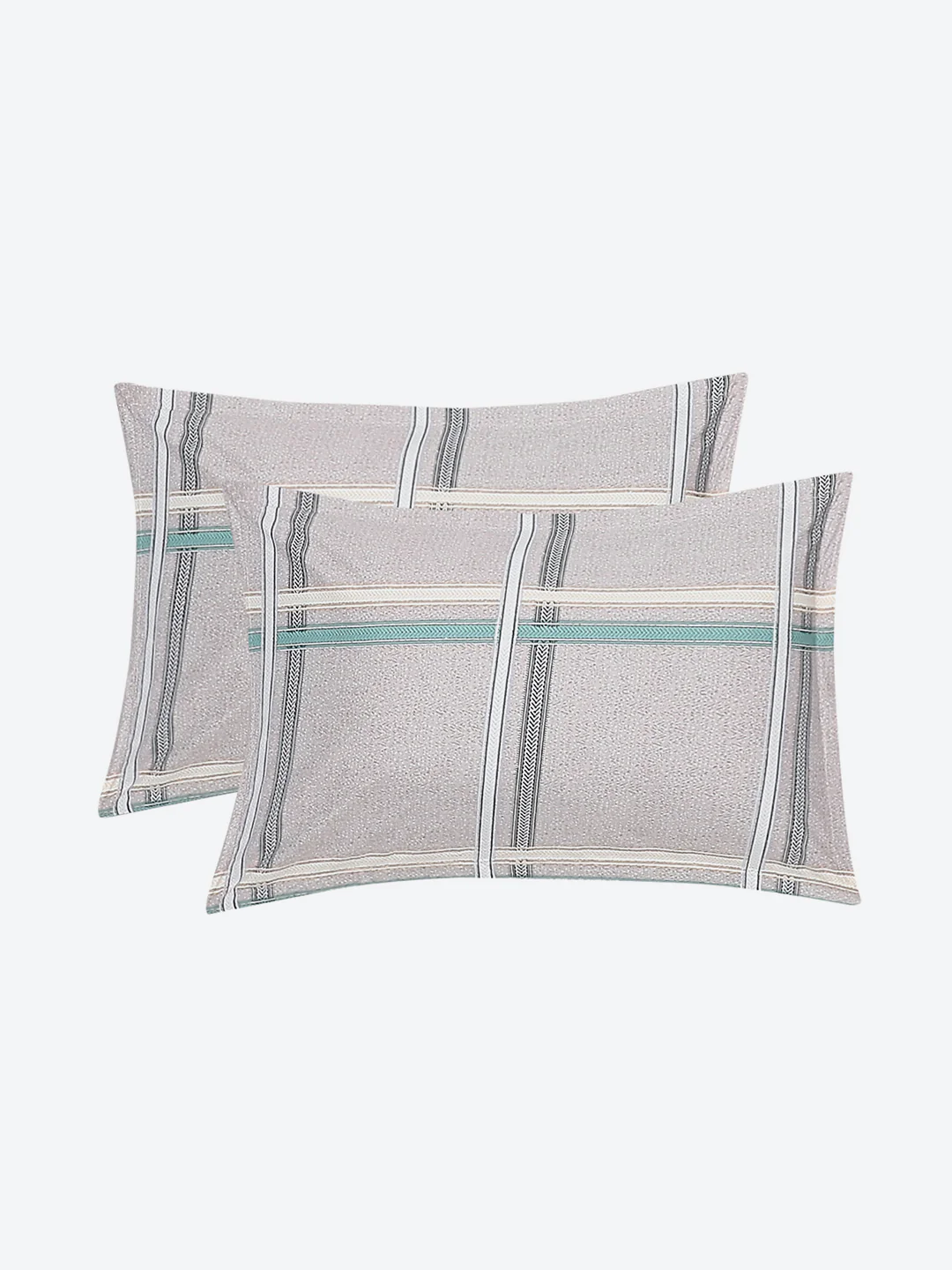 130 GSM Polyester Double Bed Bedsheet with 2 Pillow Covers - Image 8