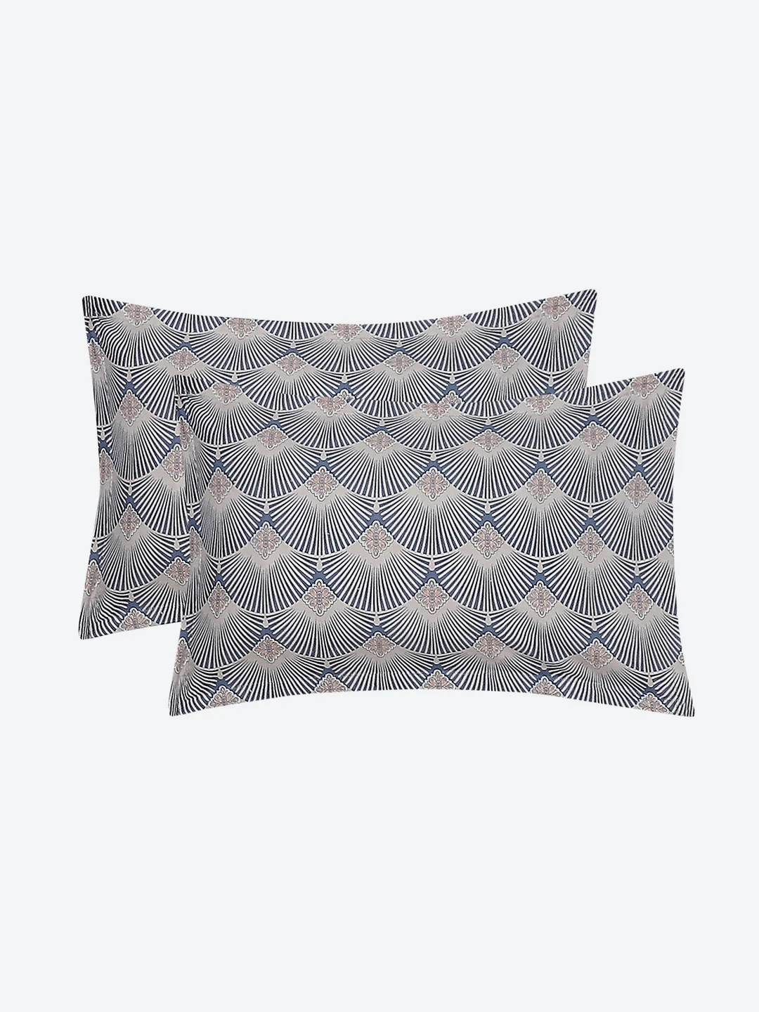 130 GSM Polyester Double Bed Bedsheet with 2 Pillow Covers - Image 8