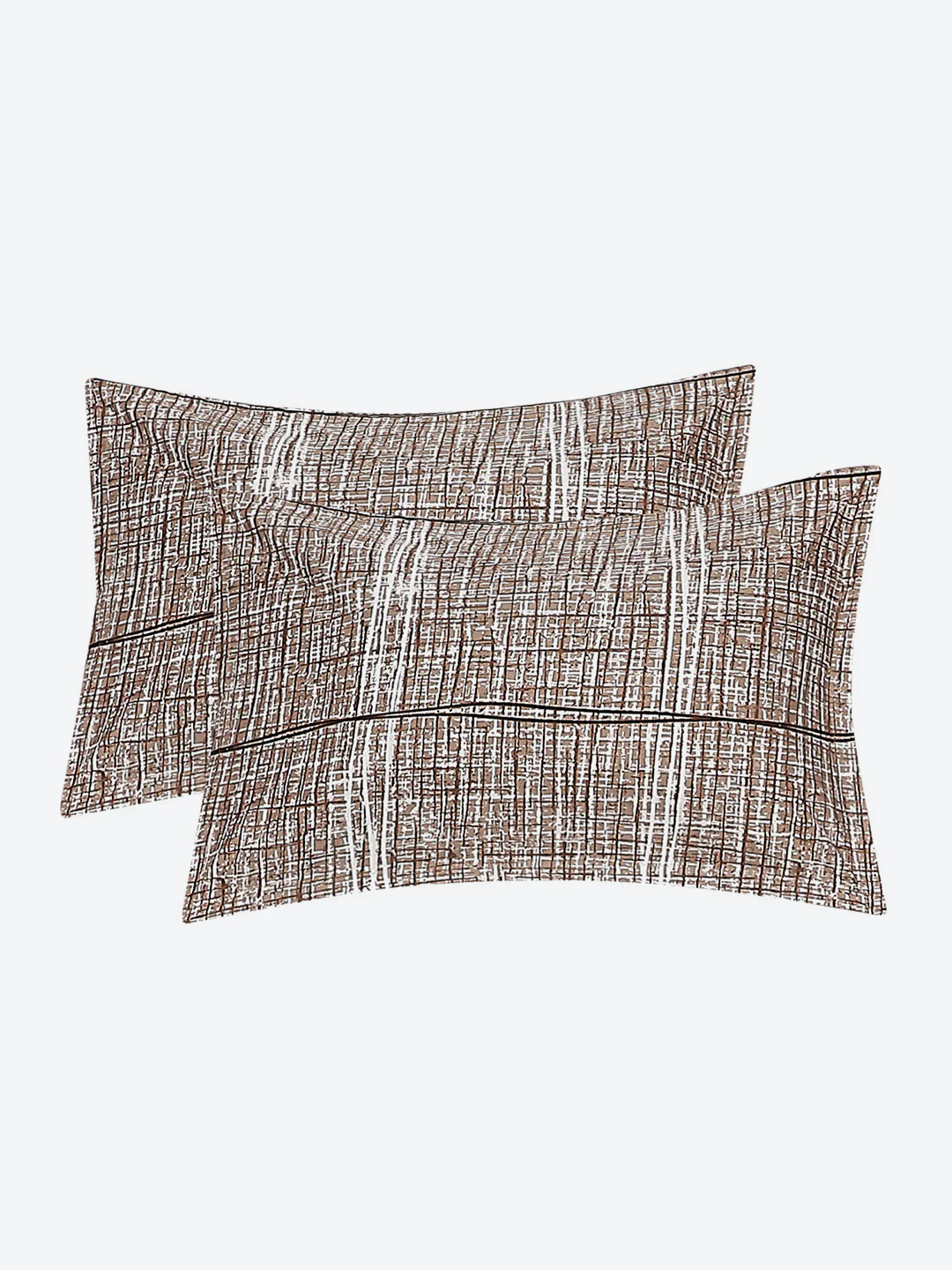 130 GSM Polyester Double Bed Bedsheet with 2 Pillow Covers - Image 8