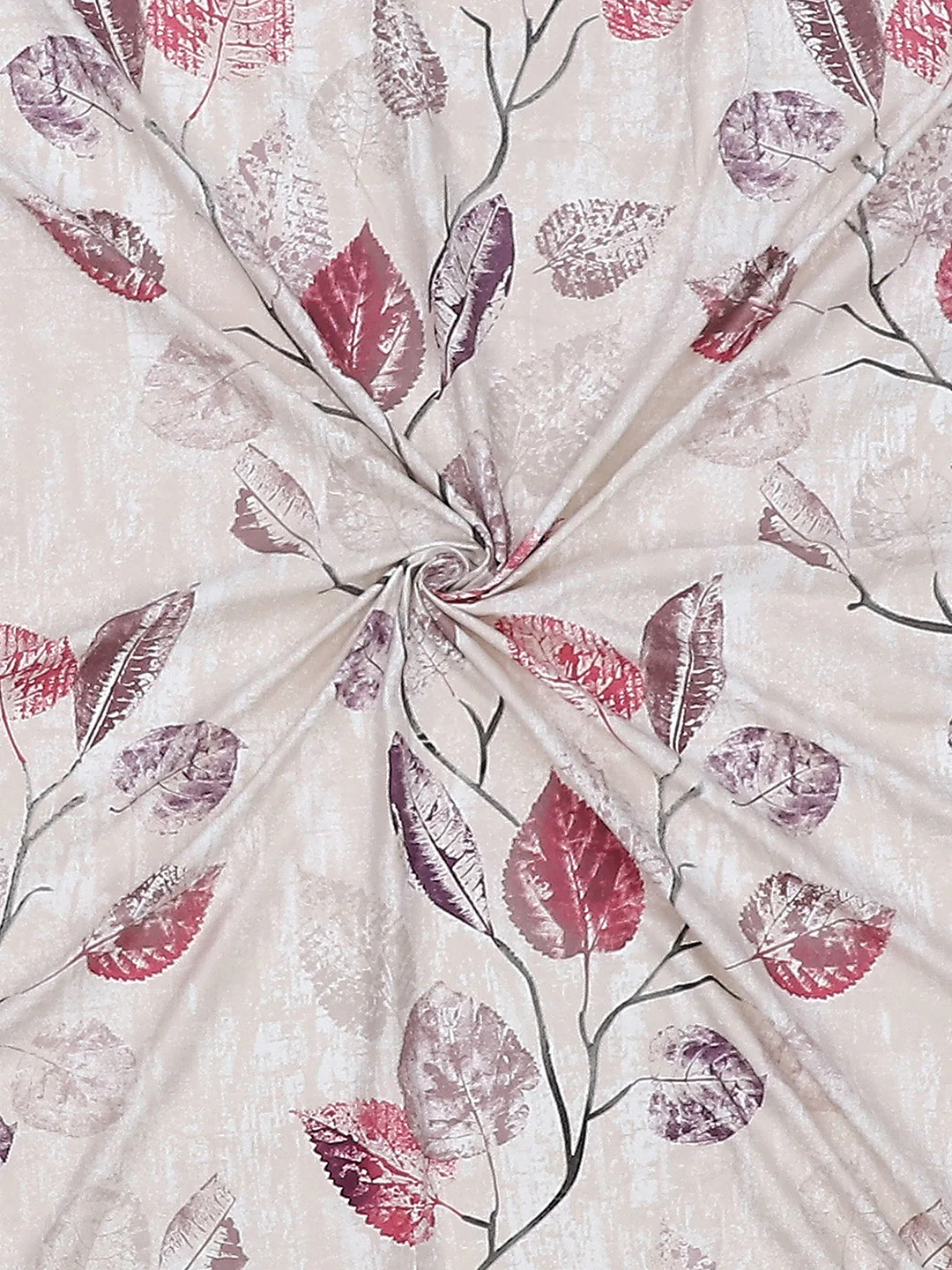 130 GSM Polyester Double Bed Bedsheet with 2 Pillow Covers - Image 9
