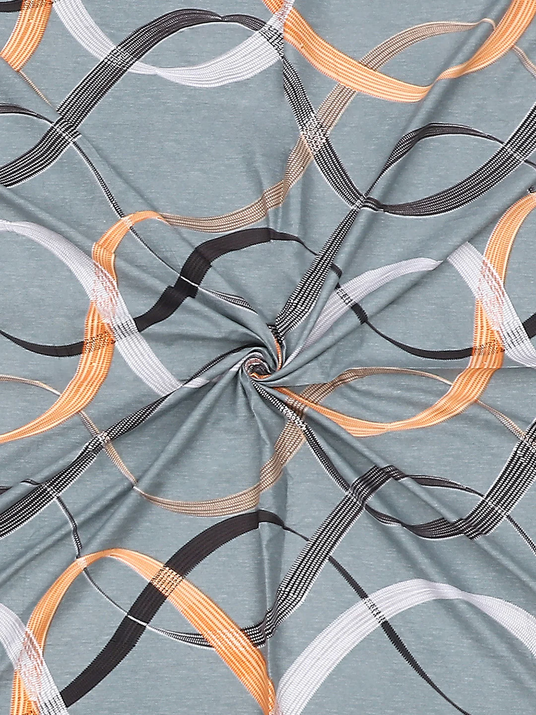 130 GSM Polyester Double Bed Bedsheet with 2 Pillow Covers - Image 9