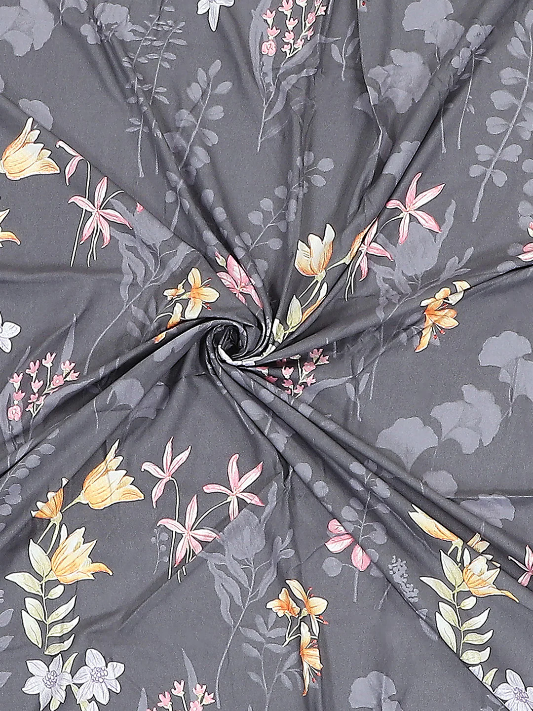 130 GSM Polyester Double Bed 1 Bedsheet with 2 Pillow Covers (Edmond) - Image 8