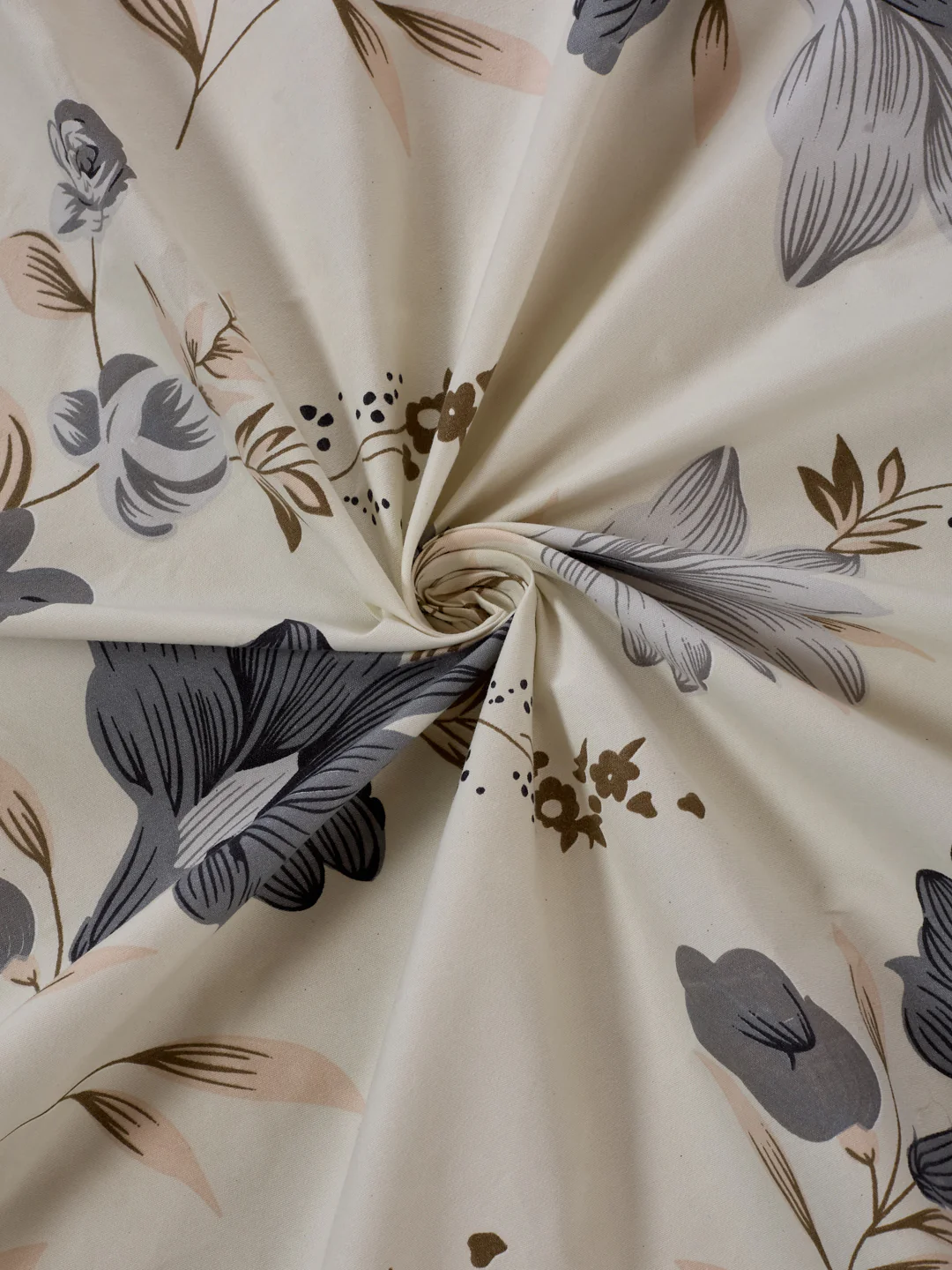 130 GSM Polyester Double Bed Bedsheet with 2 Pillow Covers Fashnik Collection - Image 8