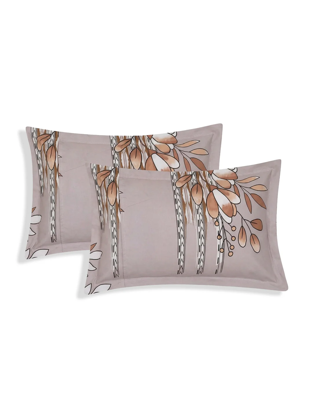 130 GSM Polyester Double Bed Bedsheet with 2 Pillow Covers Fashnik Collection - Image 6
