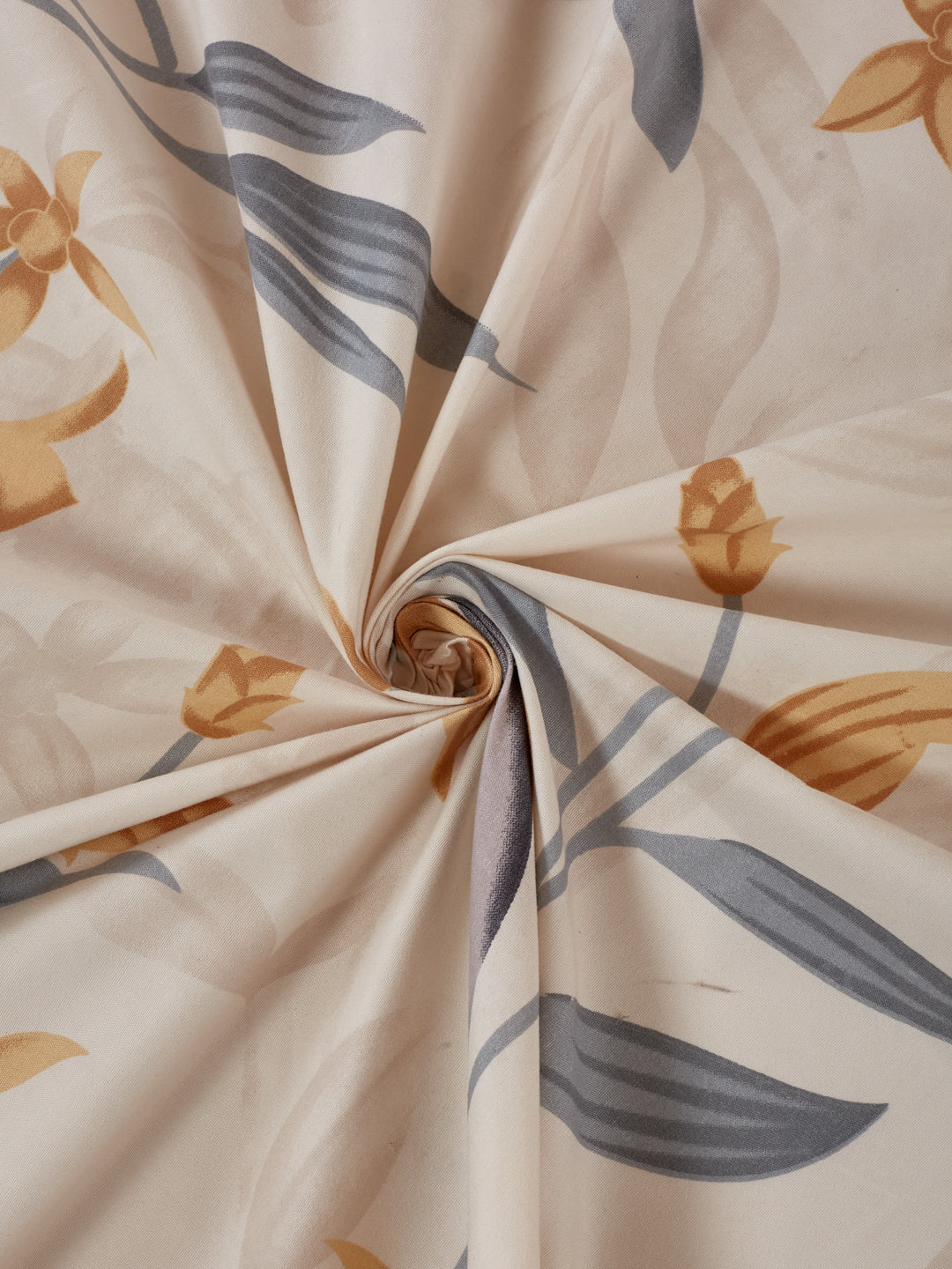 130 GSM Polyester Double Bed Bedsheet with 2 Pillow Covers Fashnik Collection - Image 8