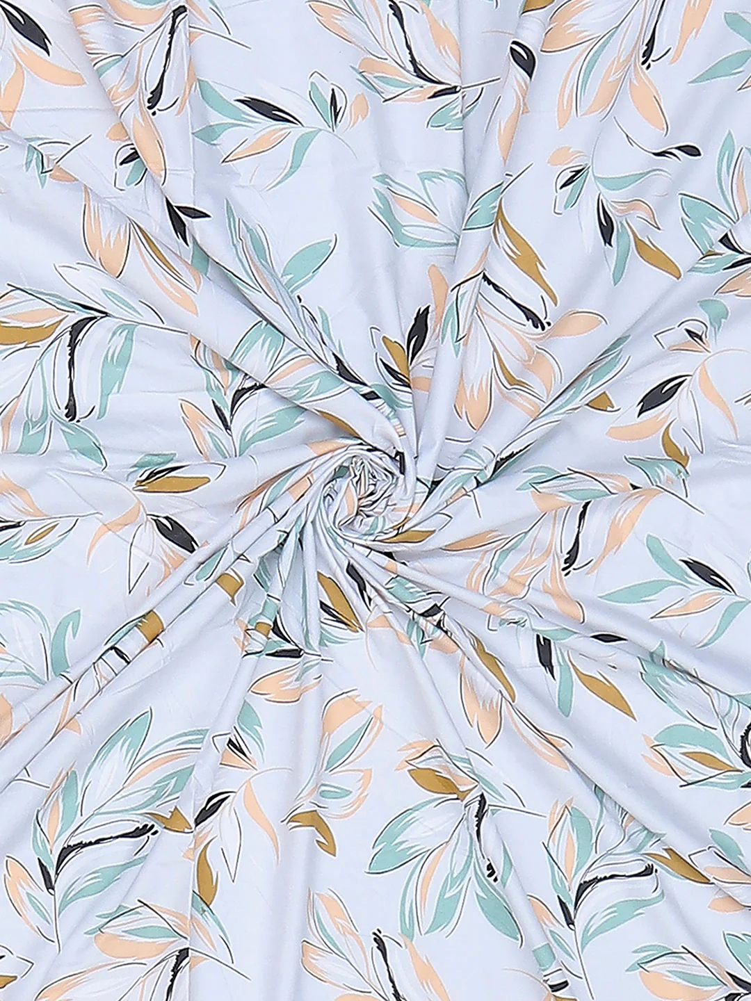 130 GSM Polyester King Size 1 Bedsheet with 2 Pillow Covers (Edmond) - Image 8