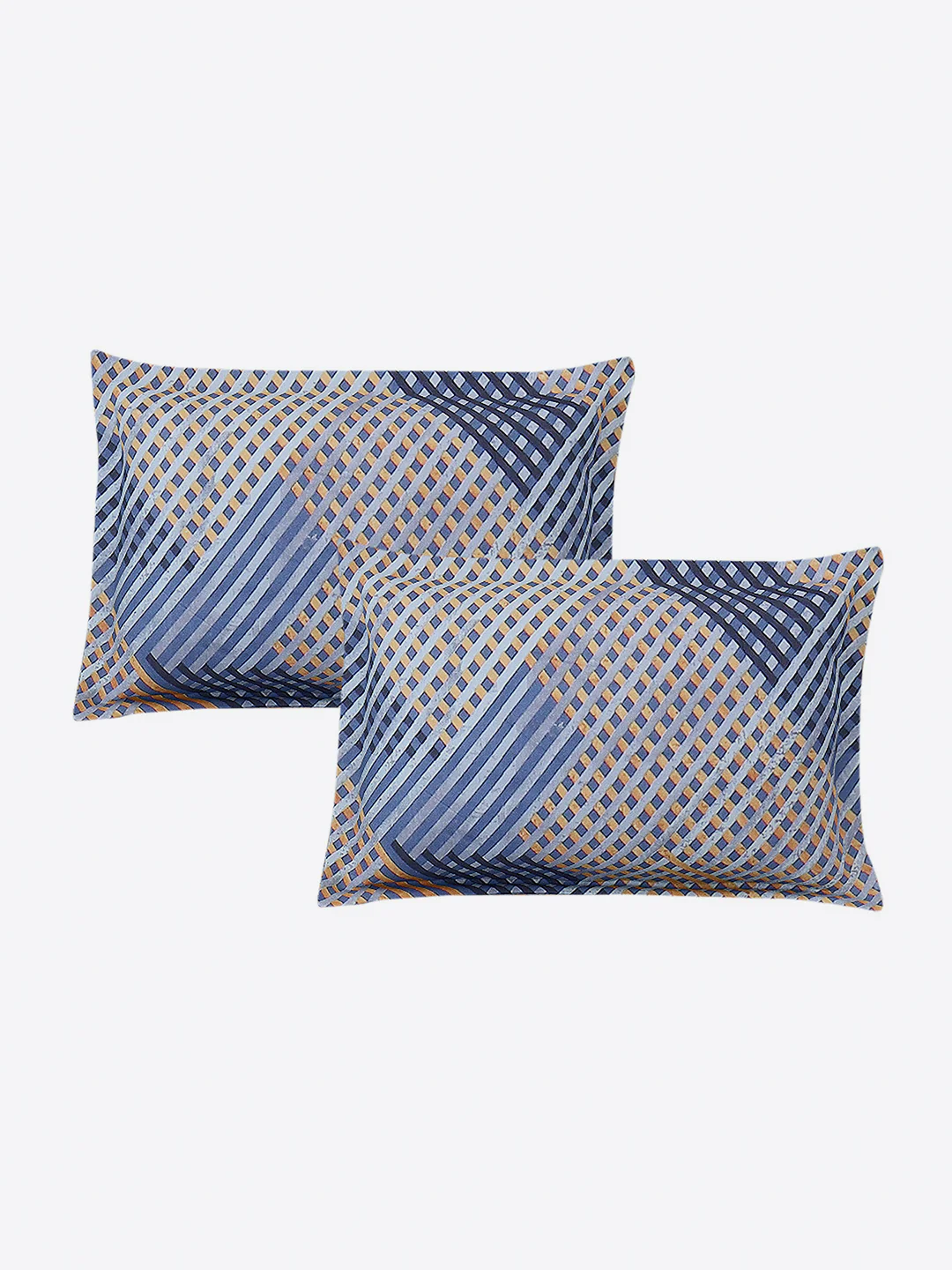 130 GSM Polyester Queen Size 1 Bedsheet with 2 Pillow Covers (Sanskriti) - Image 7